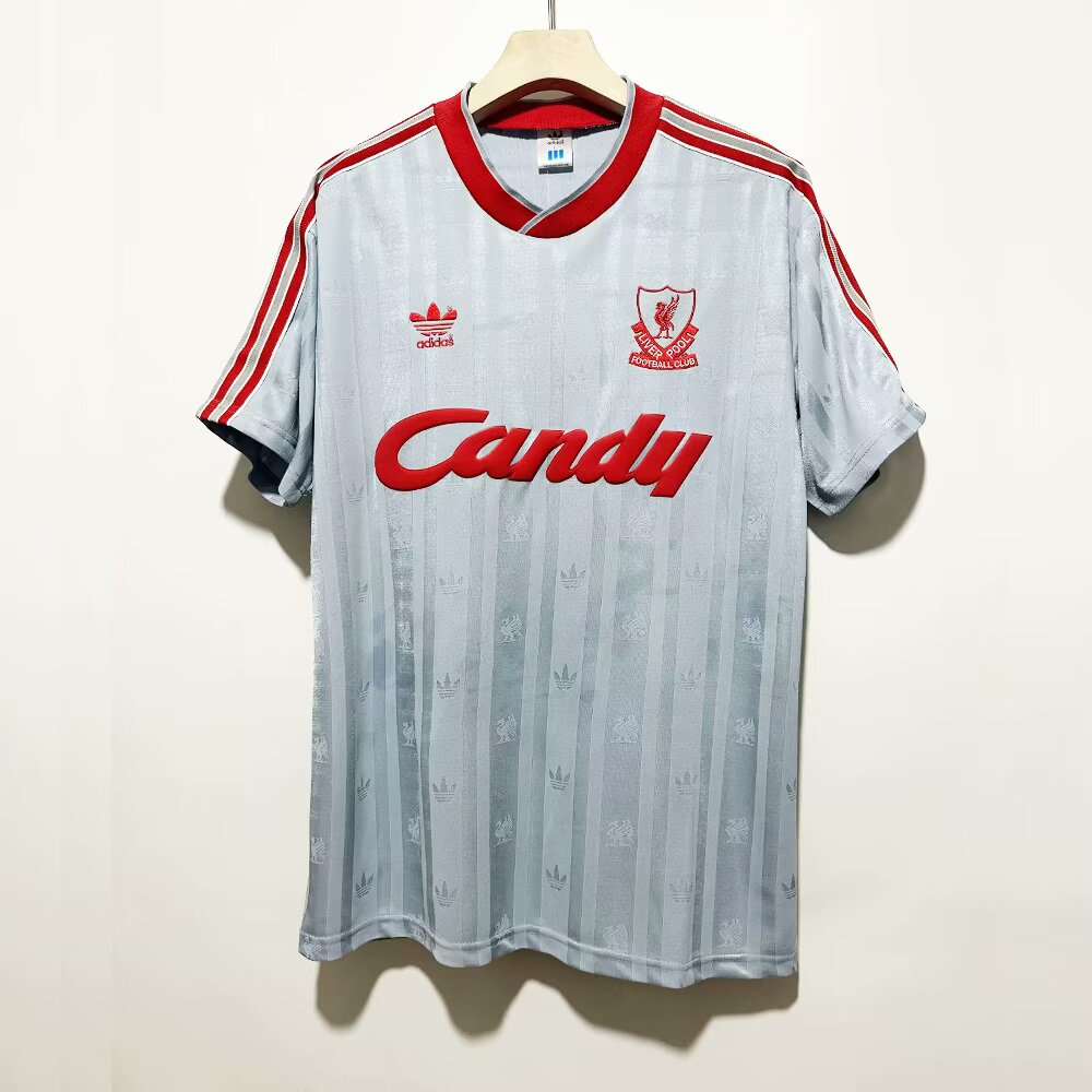 1988-1989 Liverpool away jerseys