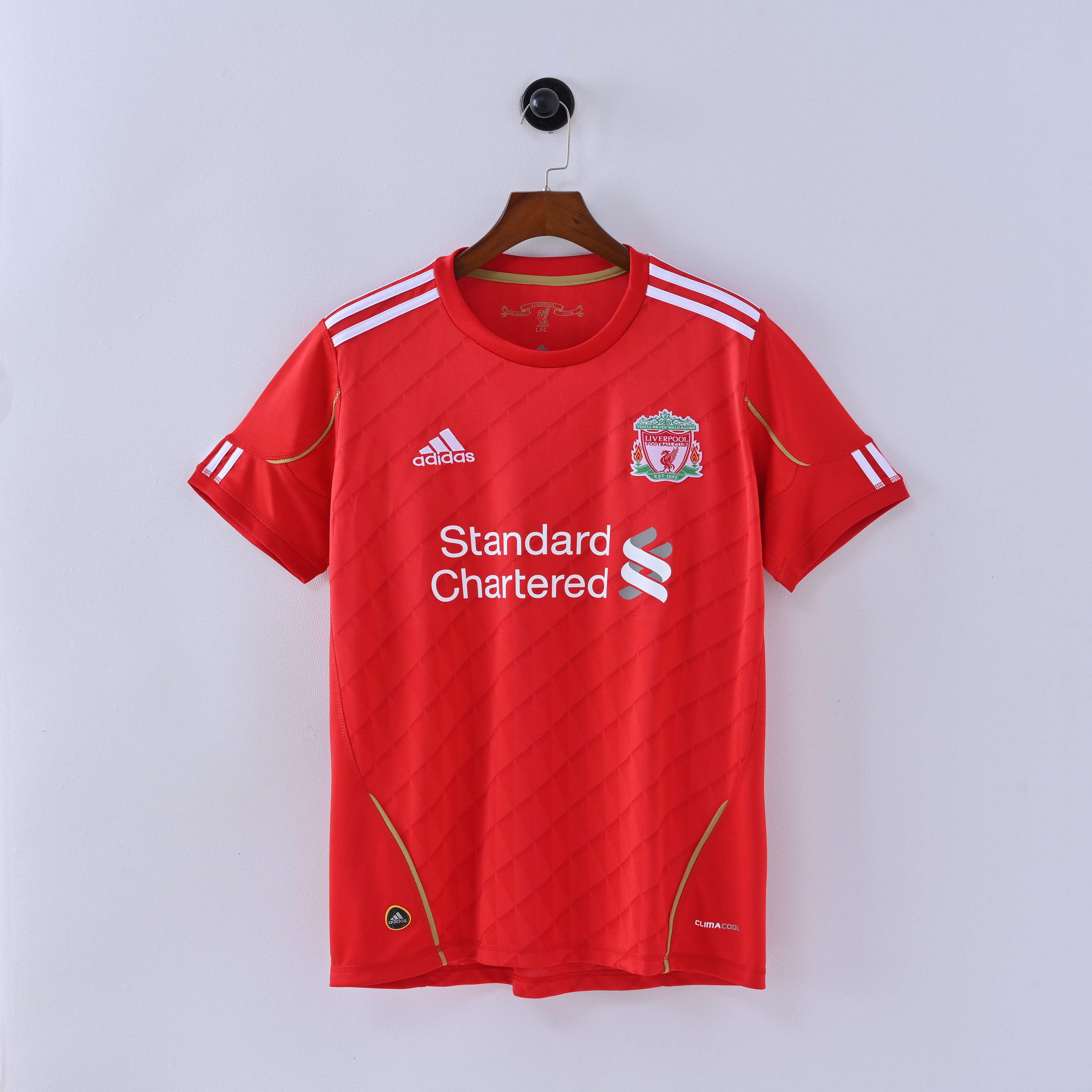 2010-2011 Liverpool home jerseys