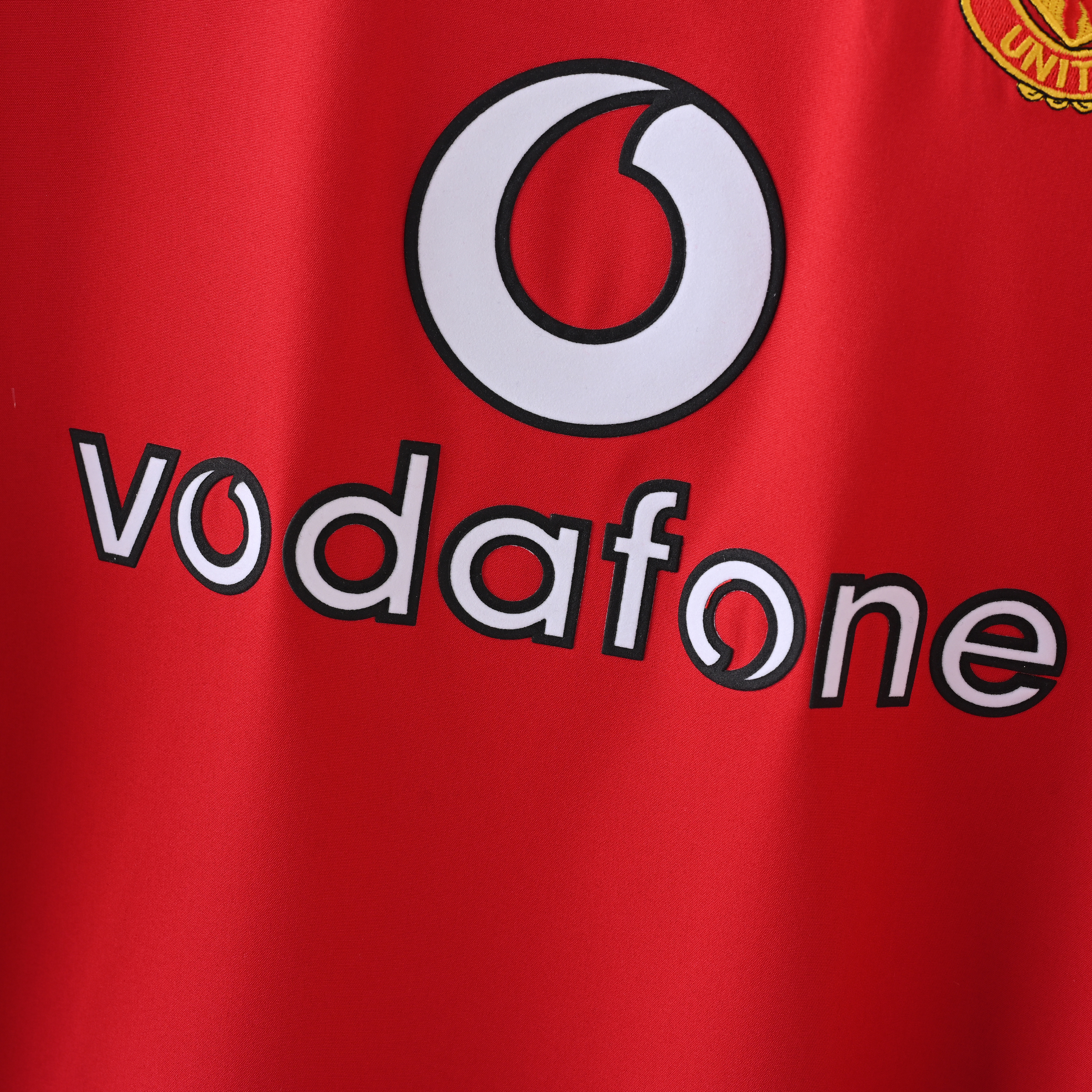 Long sleeves 2002-2004 Manchester United home jersey