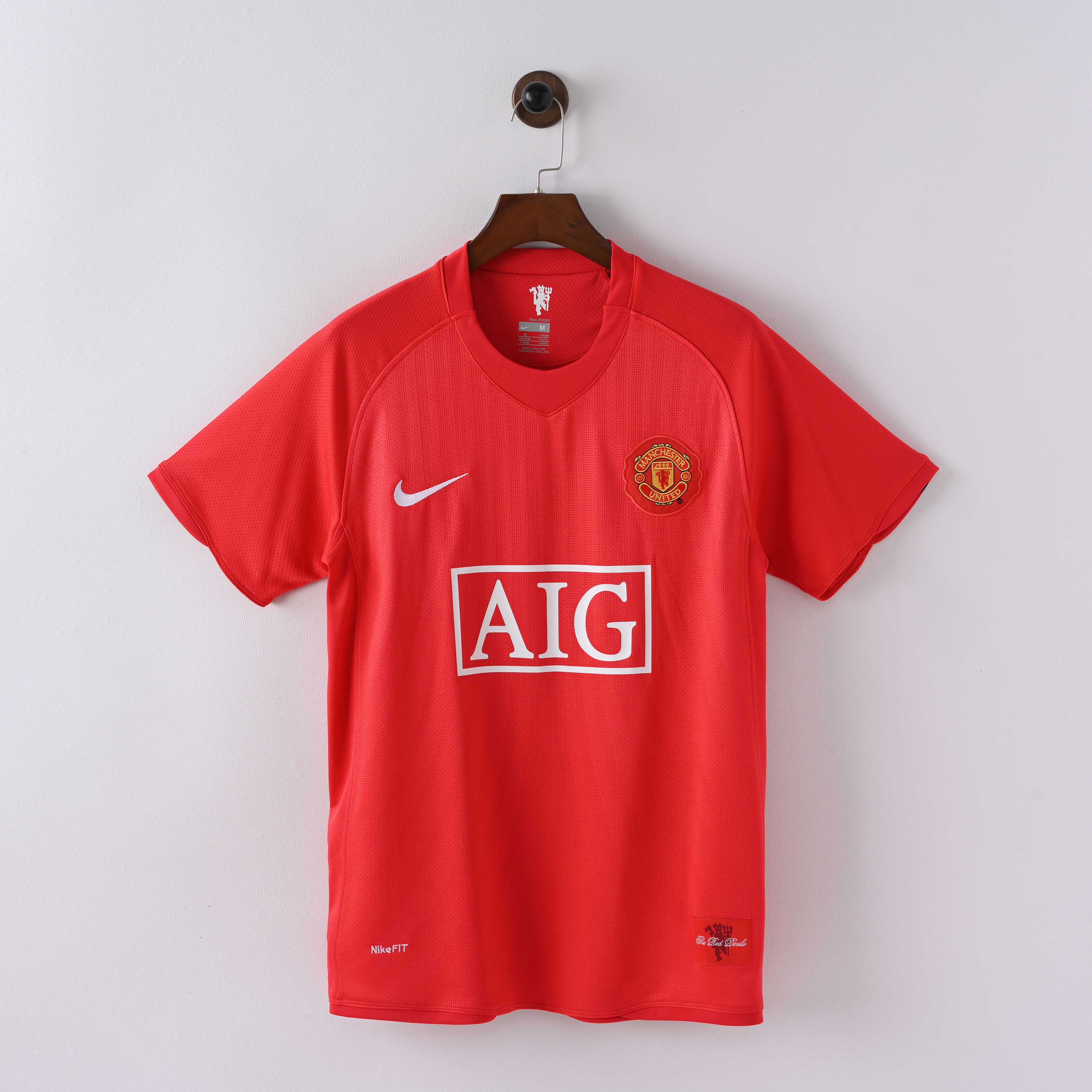 2007-2008 Manchester United home jersey
