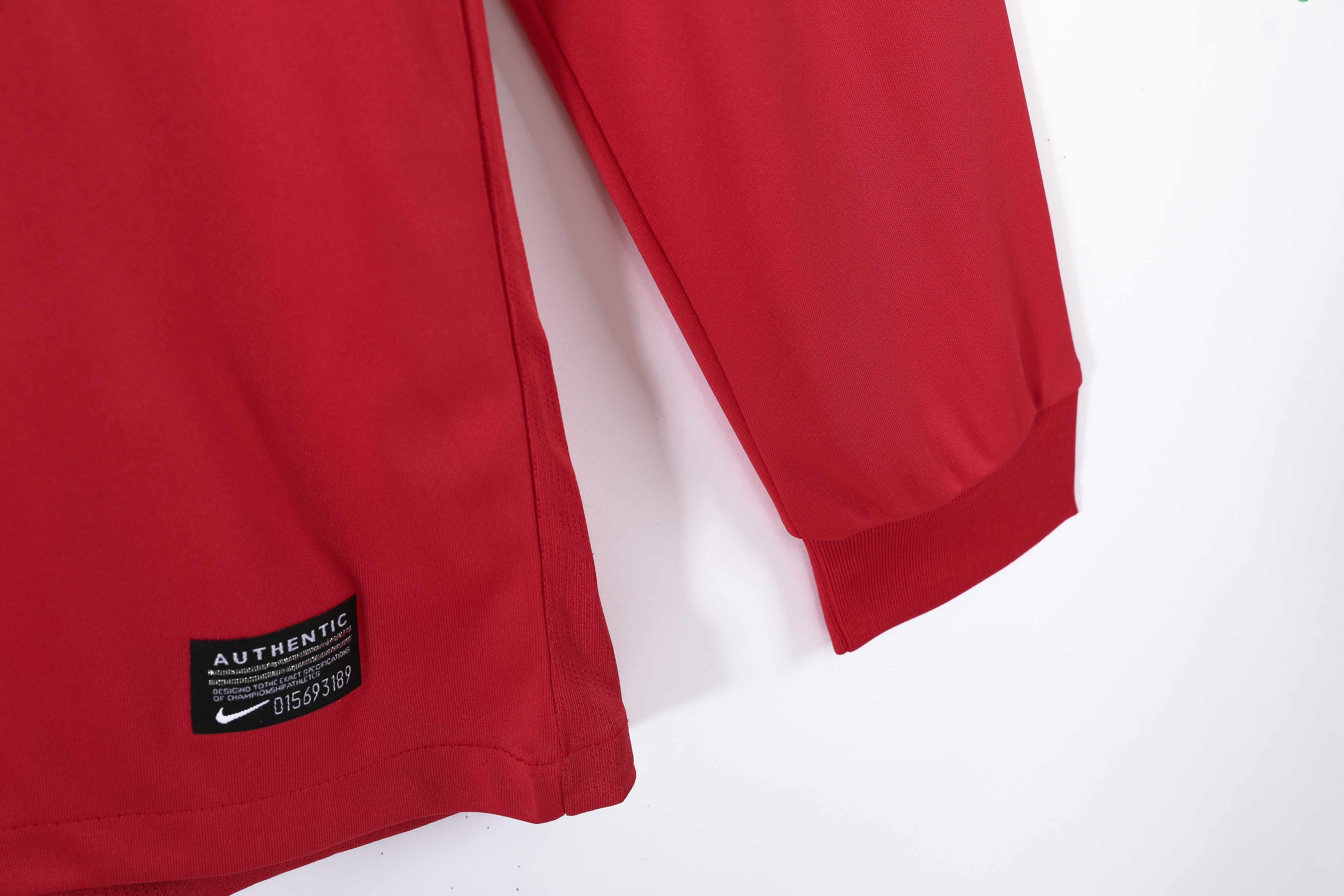 Long sleeves 2010 Manchester United home jersey