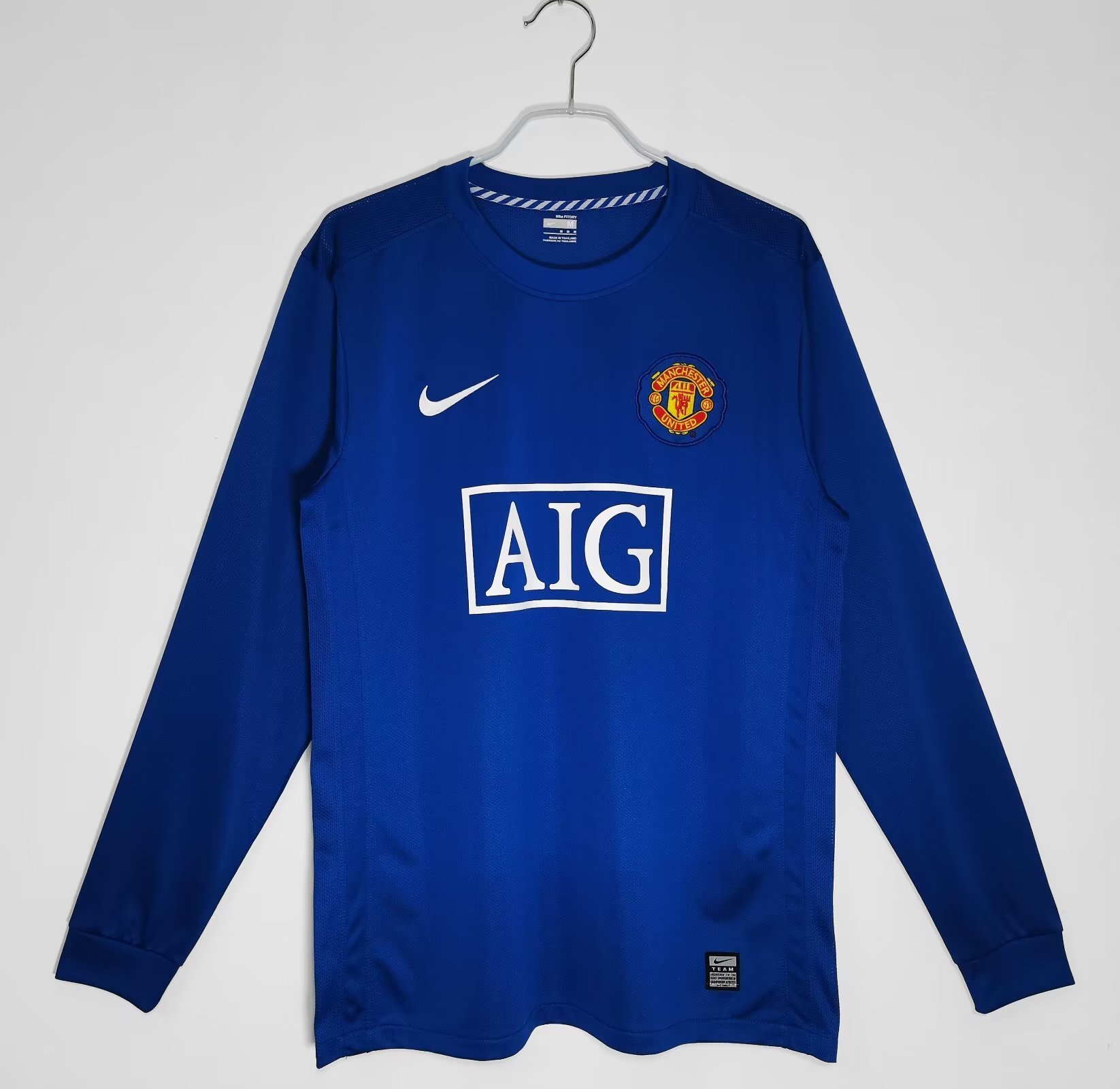 Long sleeves 2008-2009 Manchester United third jersey