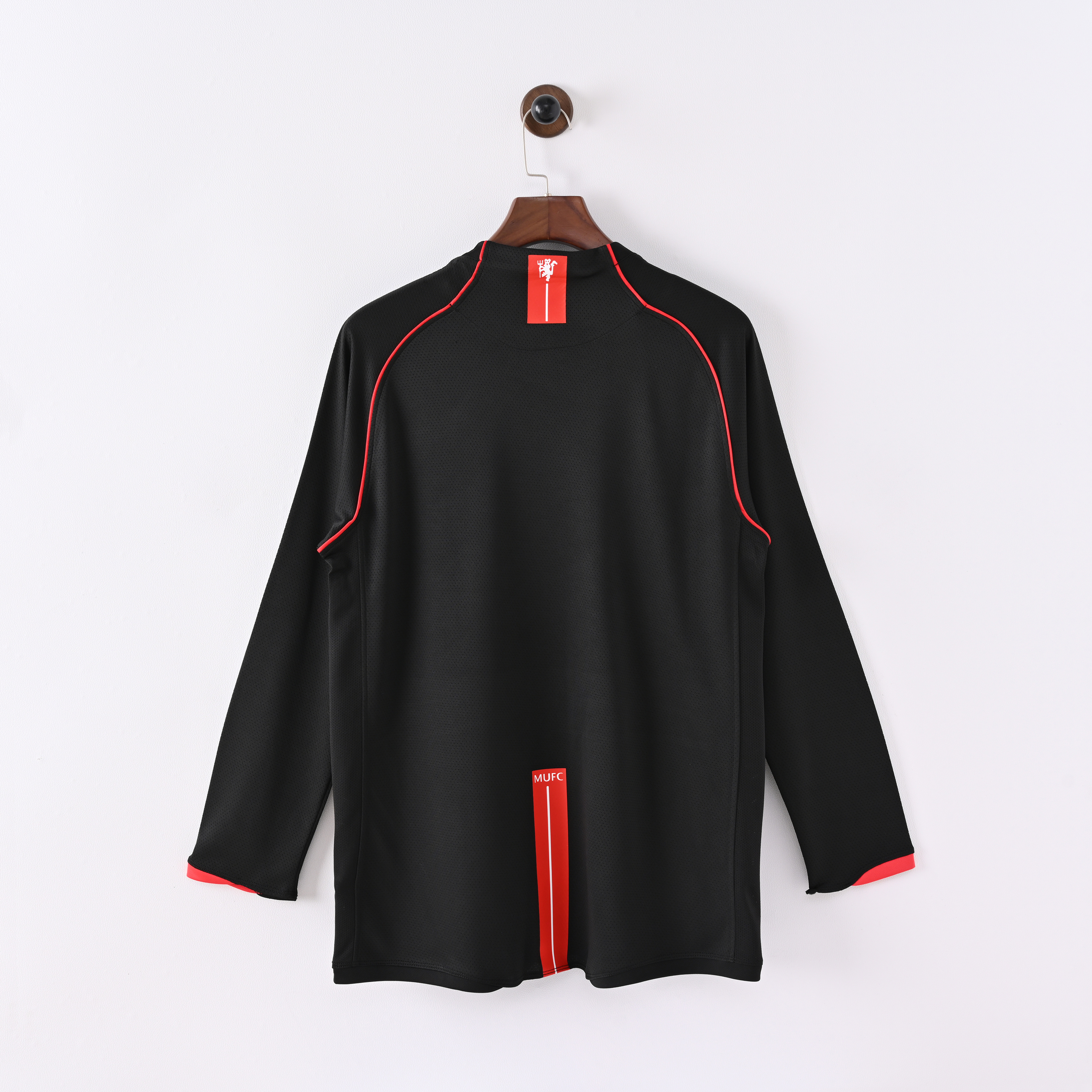 Long sleeves 2007-2008 Manchester United away jersey