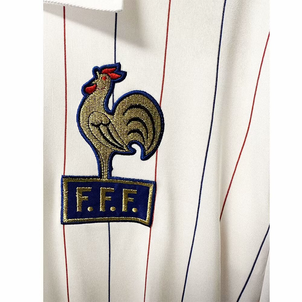 Long sleeves 1980-1982 France away jersey