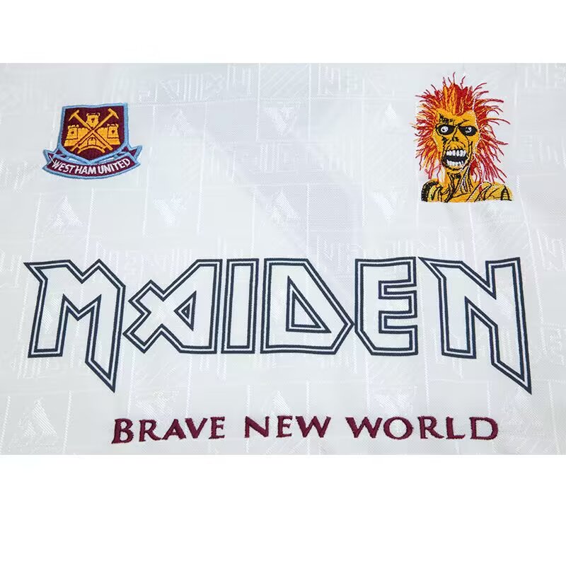 1999 West Ham United Iron Lady away jersey