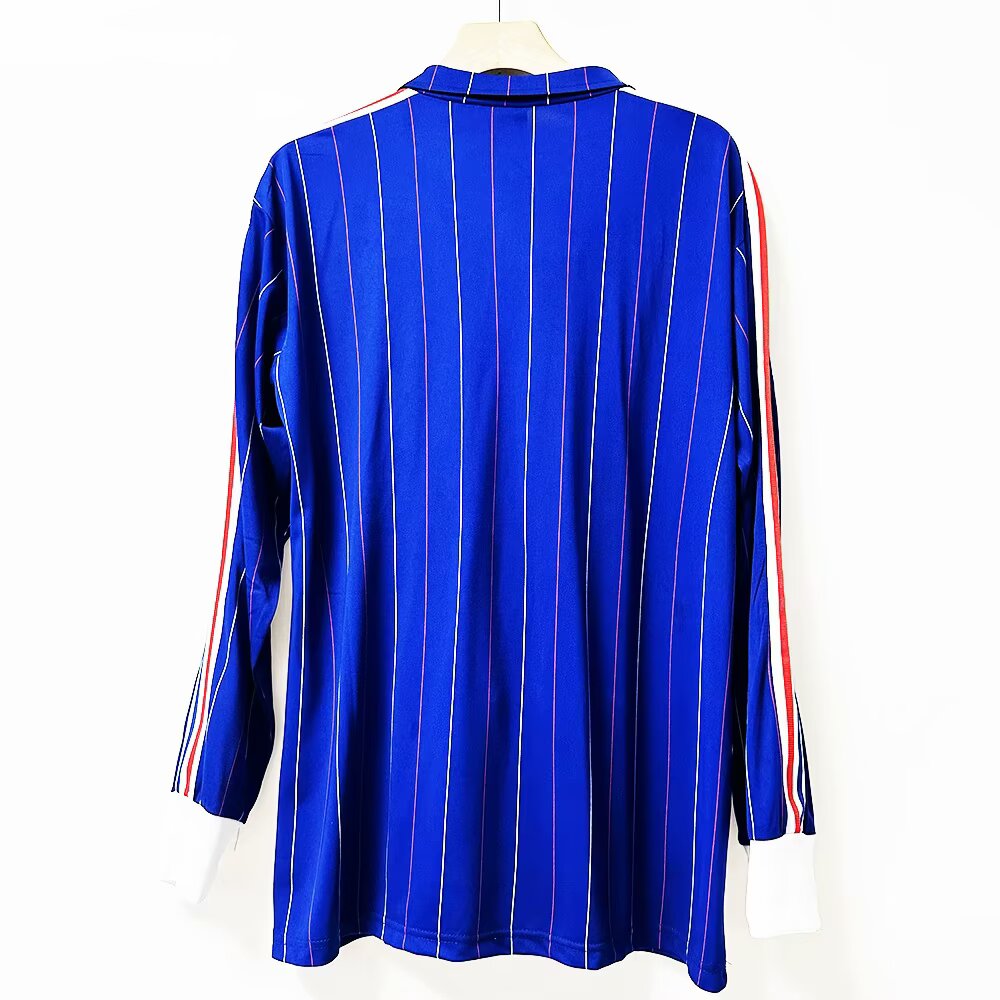 Long sleeves 1980-1982 France home jersey