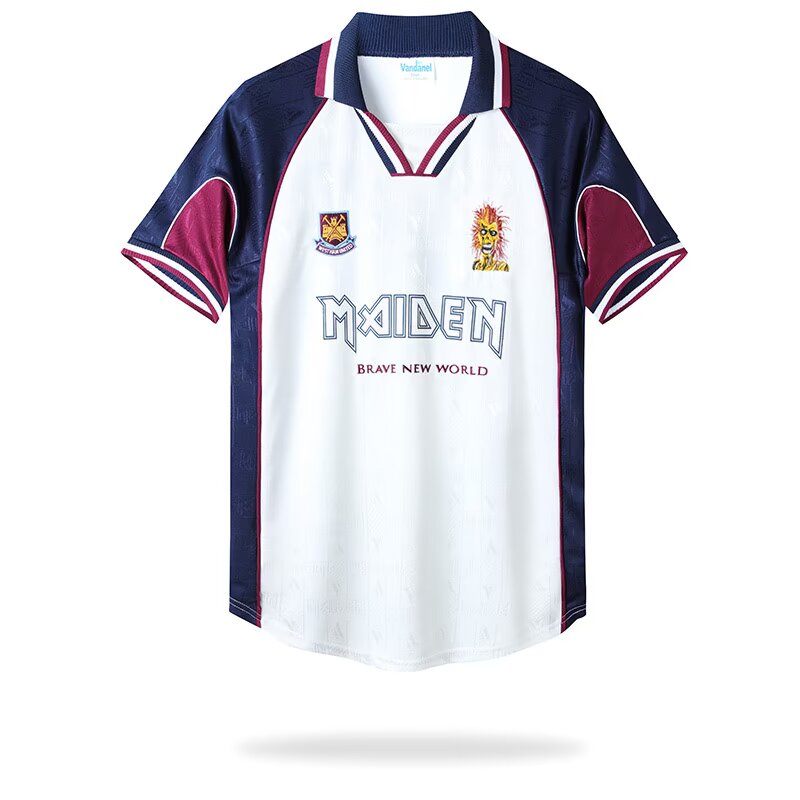 1999 West Ham United Iron Lady away jersey