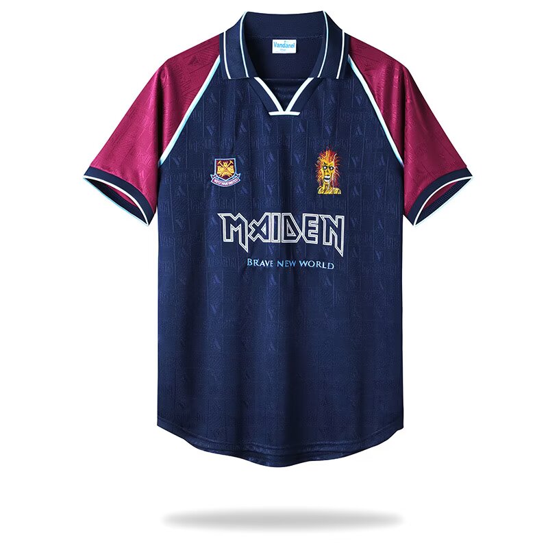 1999 West Ham United Iron Lady home jersey