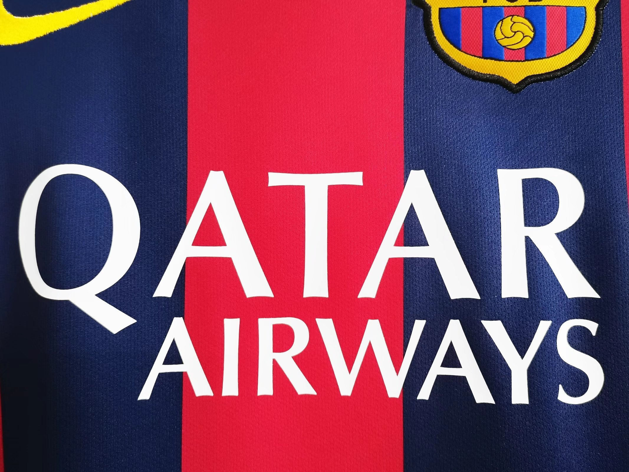 2014-2015 Barcelona home jersey