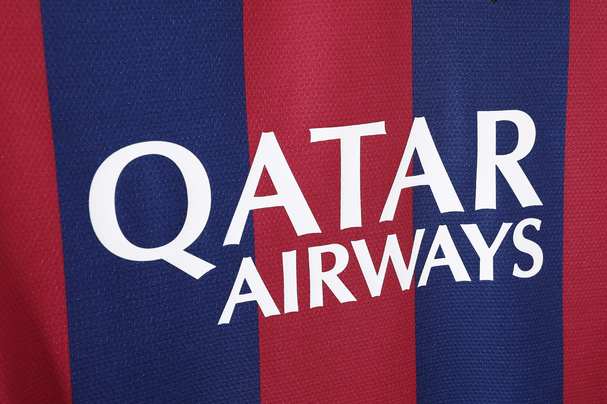 Long sleeves 2014-2015 Barcelona home jersey