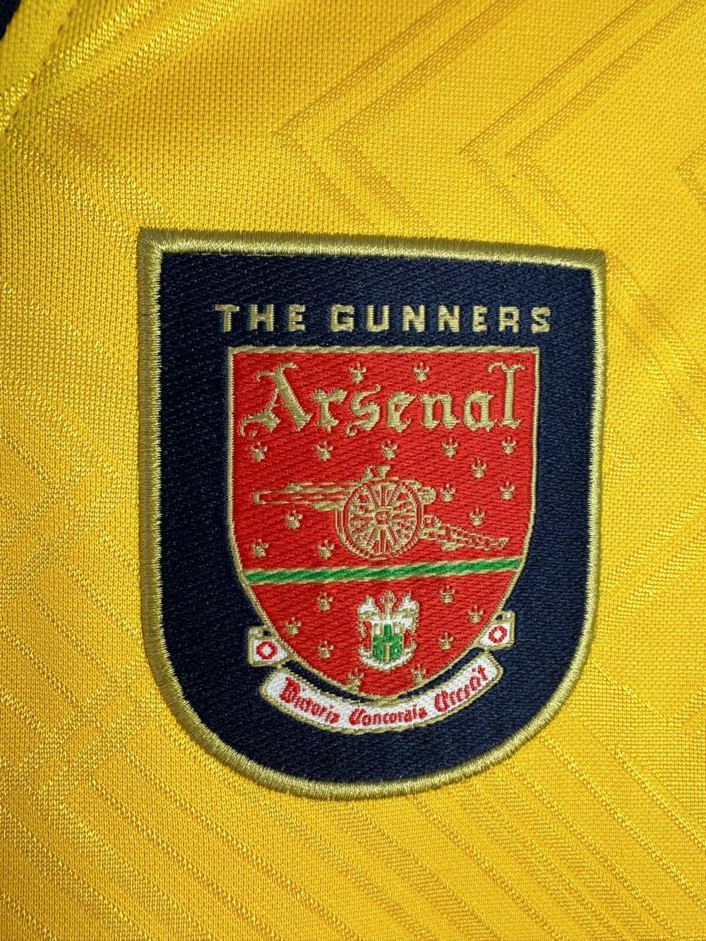 Long sleeves 1996-1997 Arsenal away jersey
