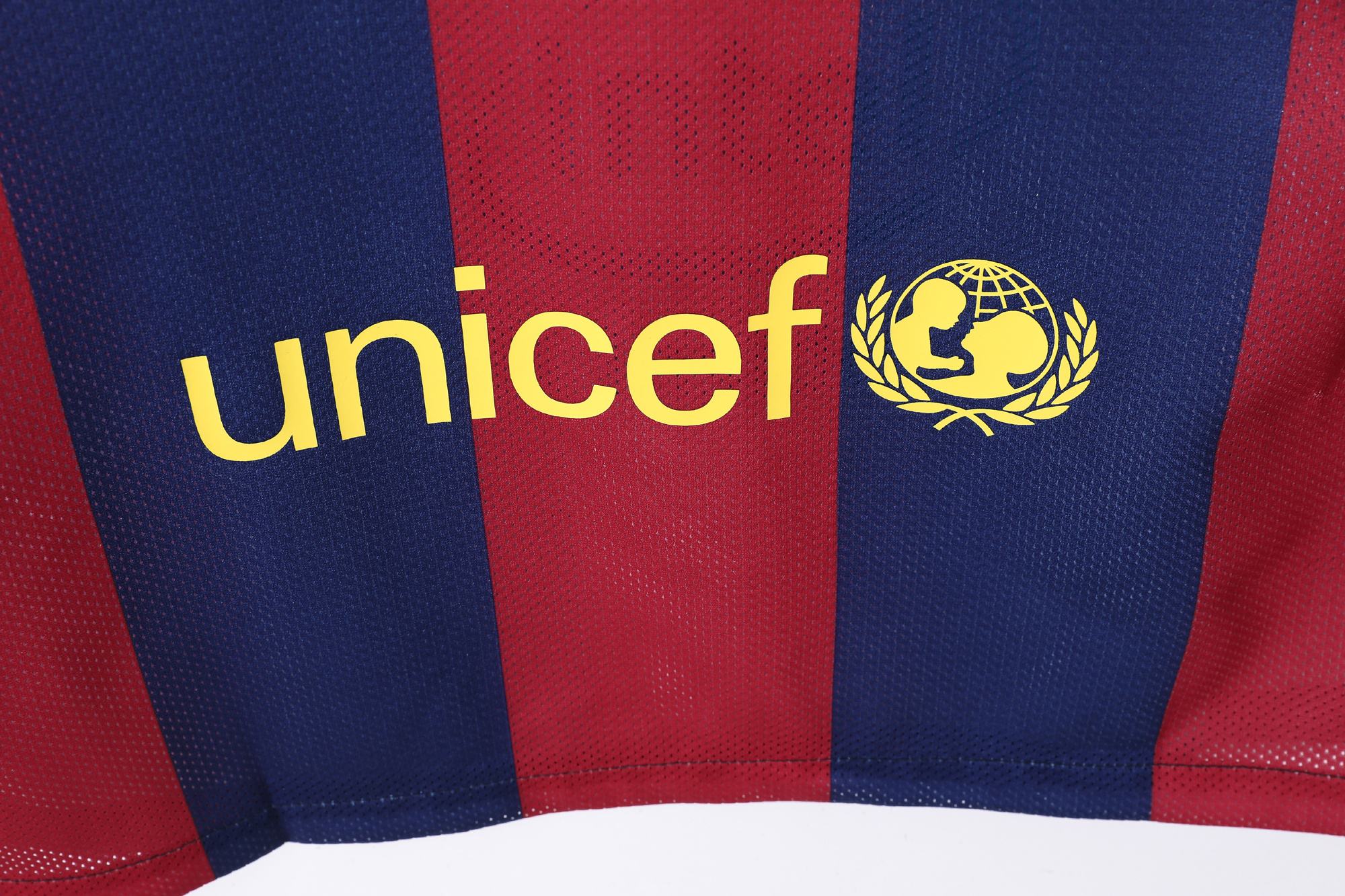 Long sleeves 2014-2015 Barcelona home jersey