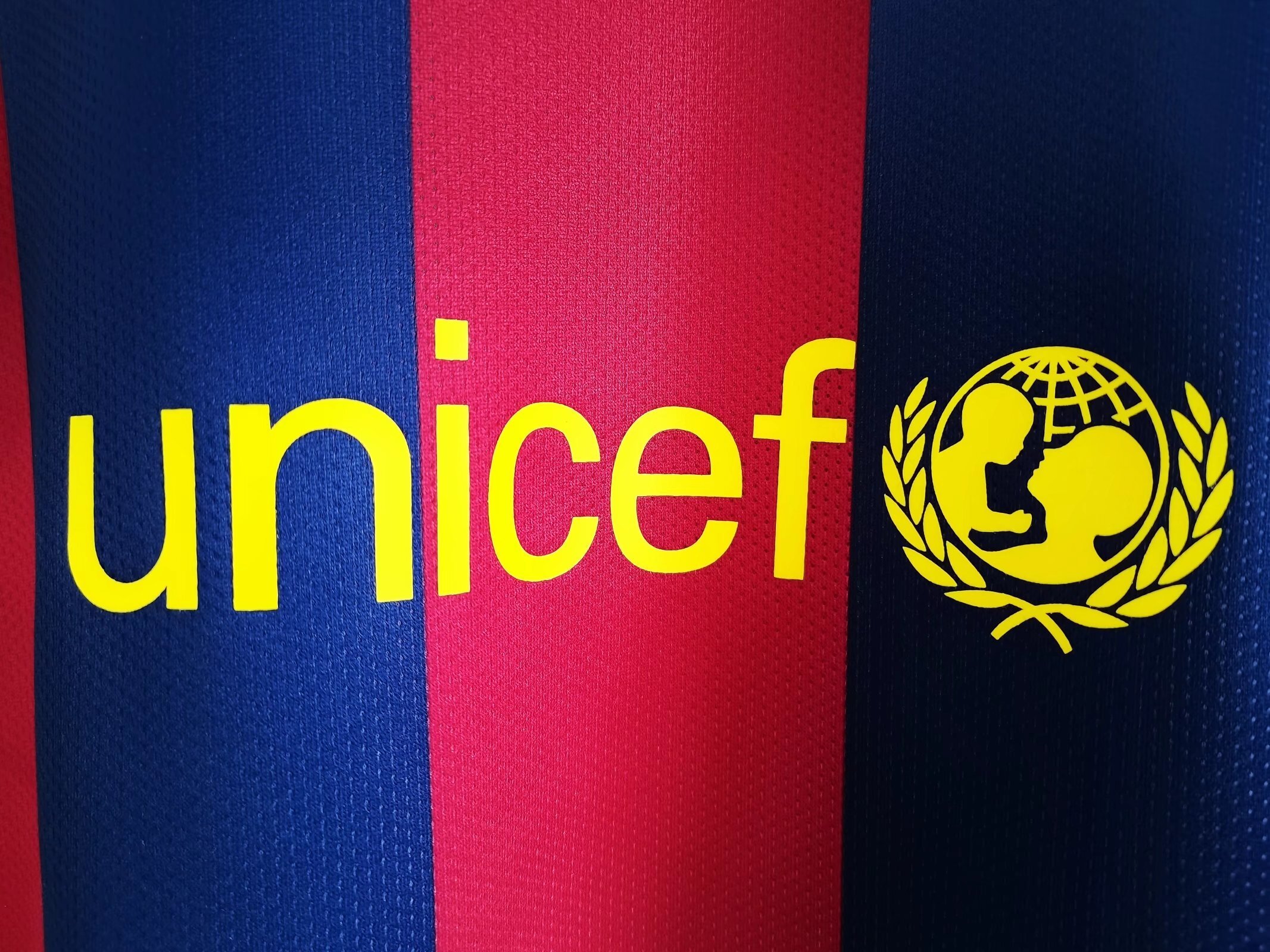 2014-2015 Barcelona home jersey