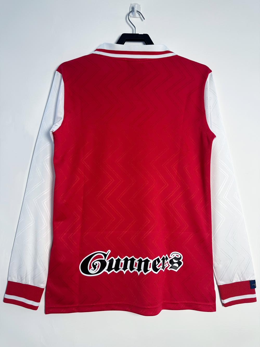 Long sleeves 1996-1997 Arsenal home jersey