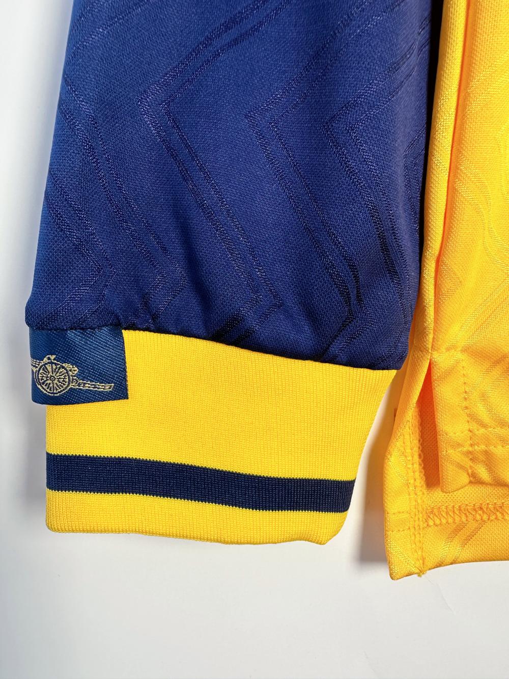 Long sleeves 1996-1997 Arsenal away jersey