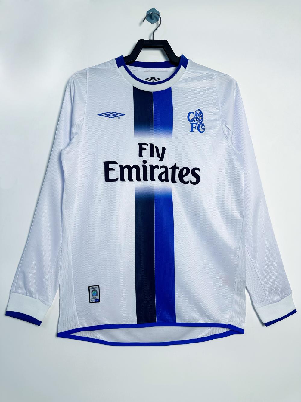 Long sleeves 2003-2005 Chelsea away jersey