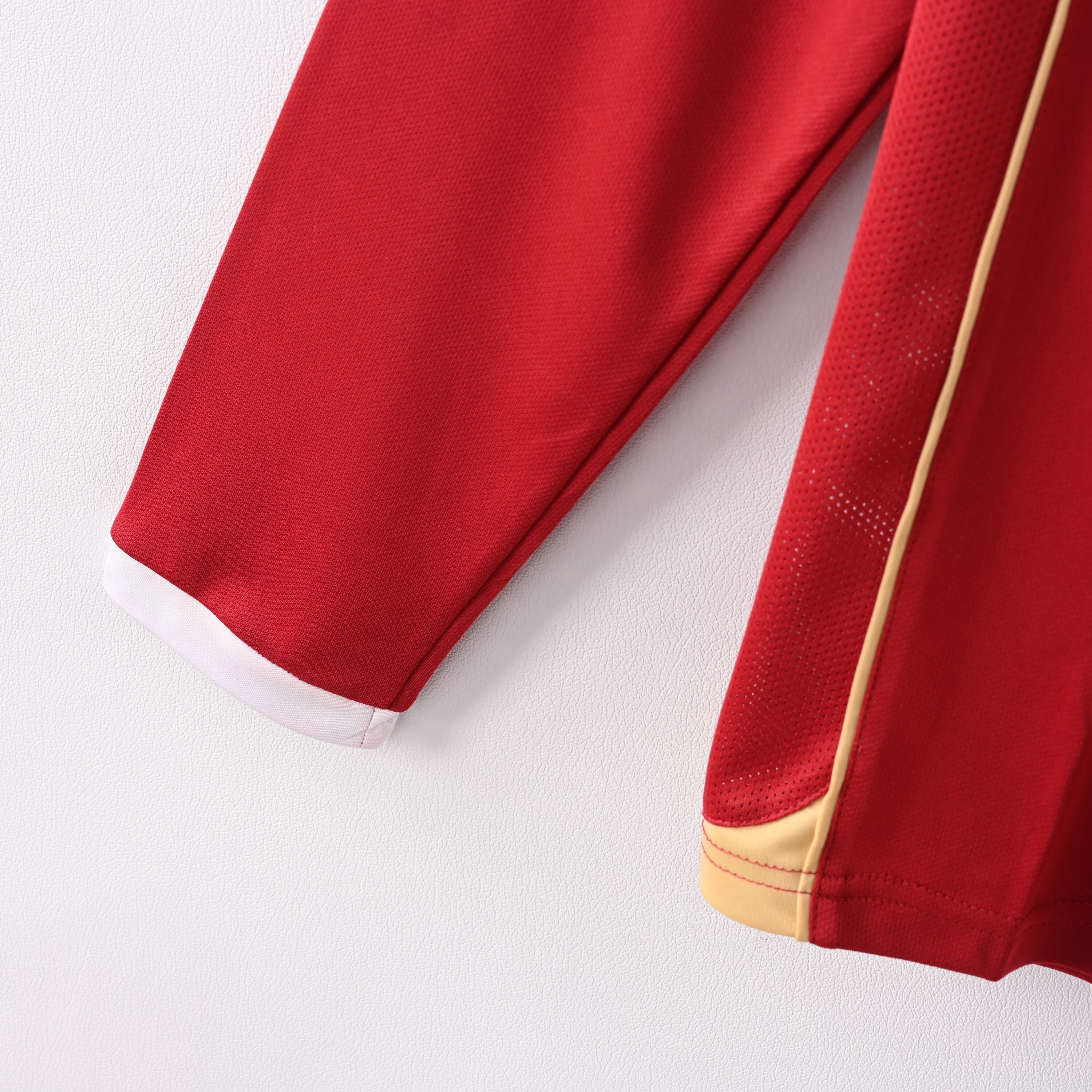 Long sleeves 2006-2007 Manchester United home jersey