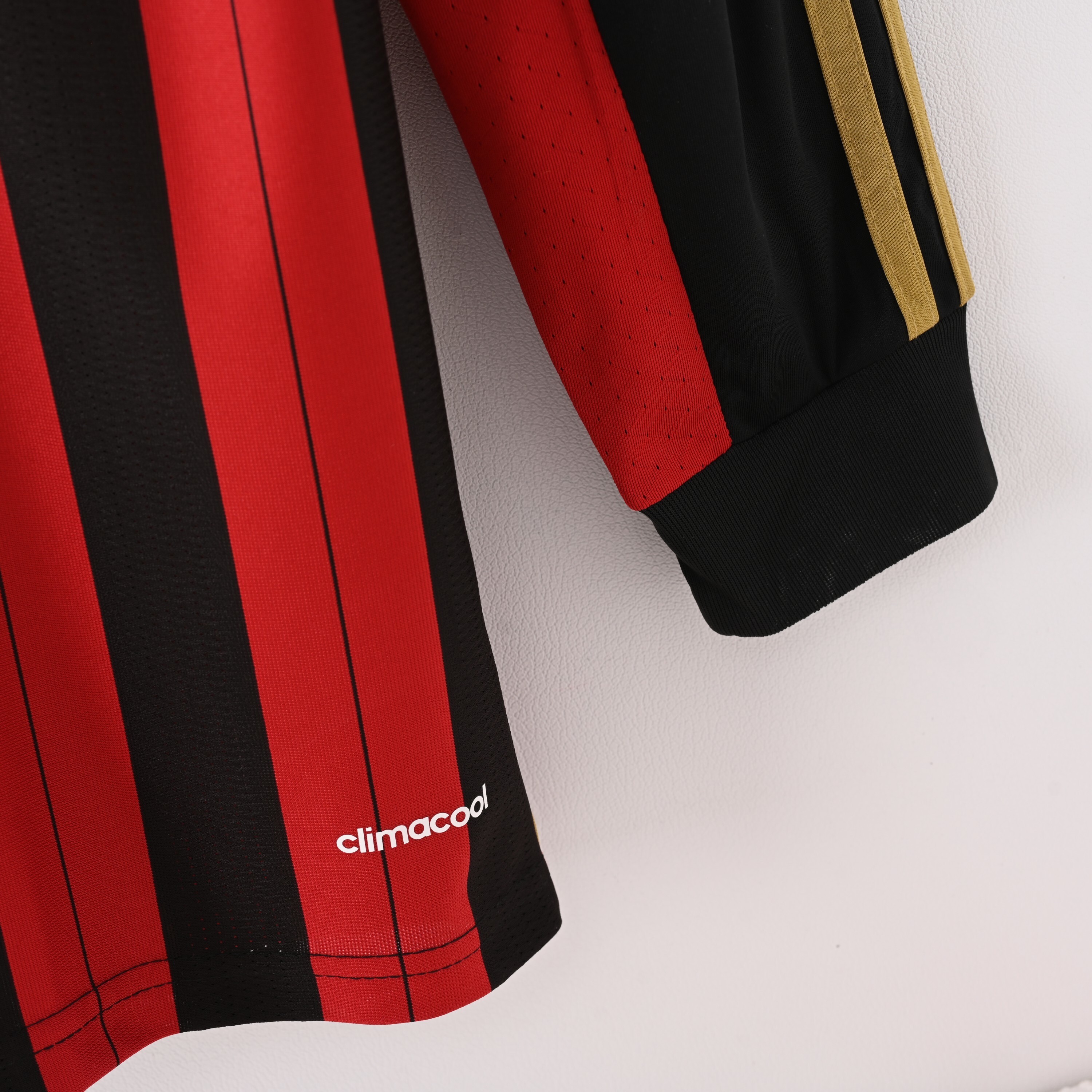 Long sleeves 2013-2014 AC Milan home jersey