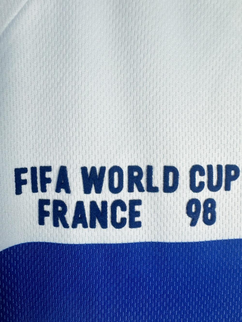 Long sleeves 1998 France away jersey final version