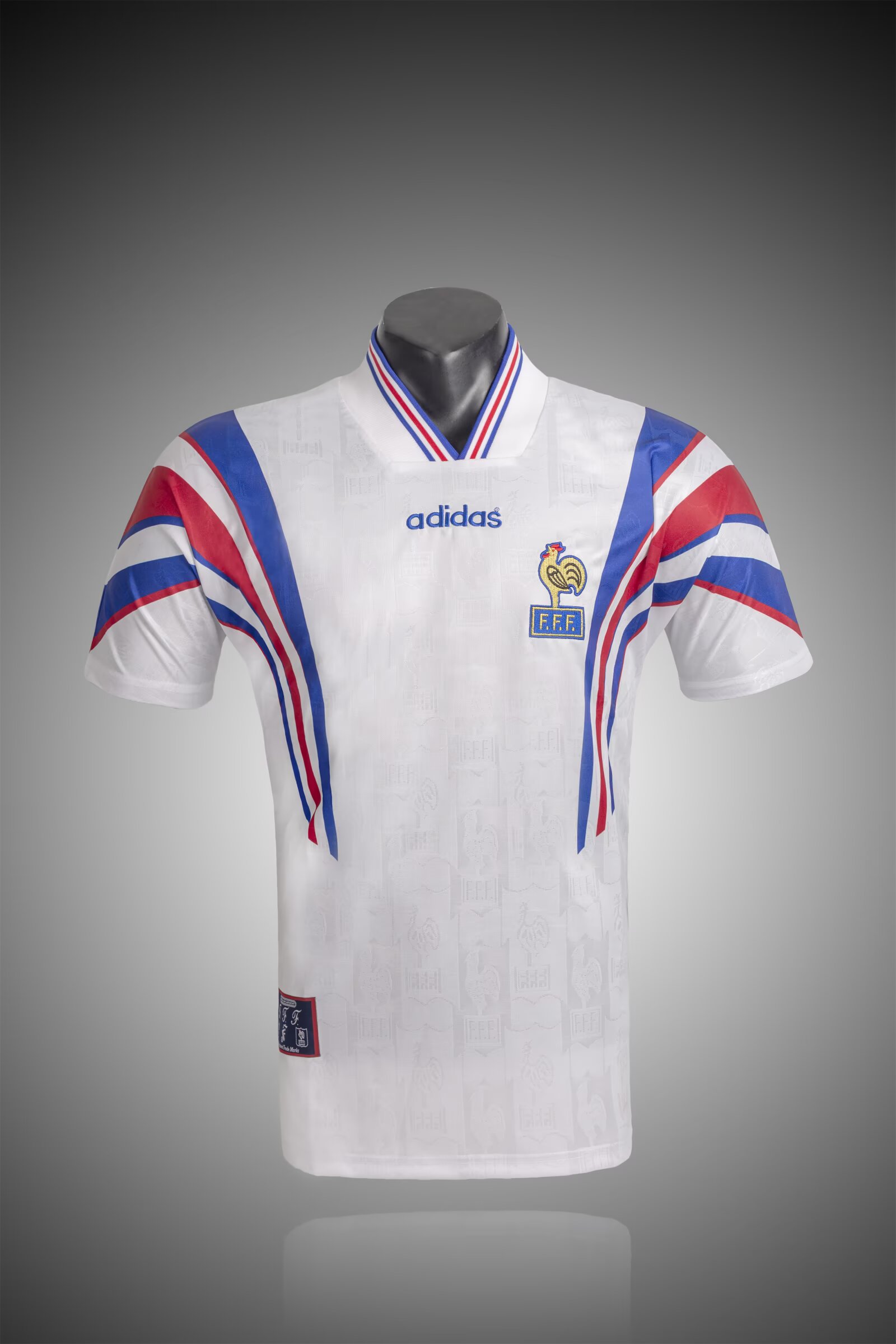 1996 France away jersey Player version