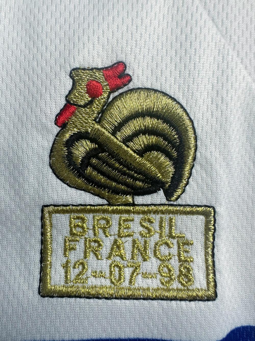 Long sleeves 1998 France away jersey final version