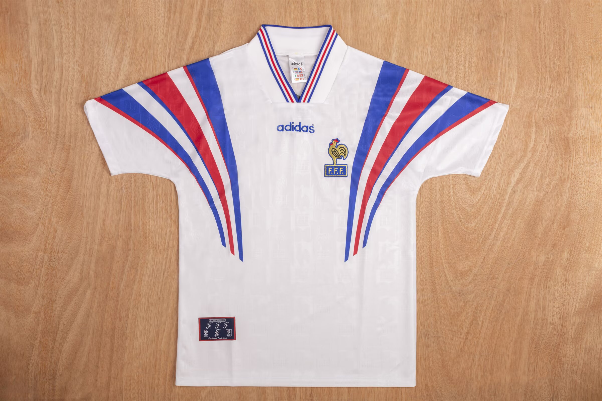 1996 France away jersey Player version