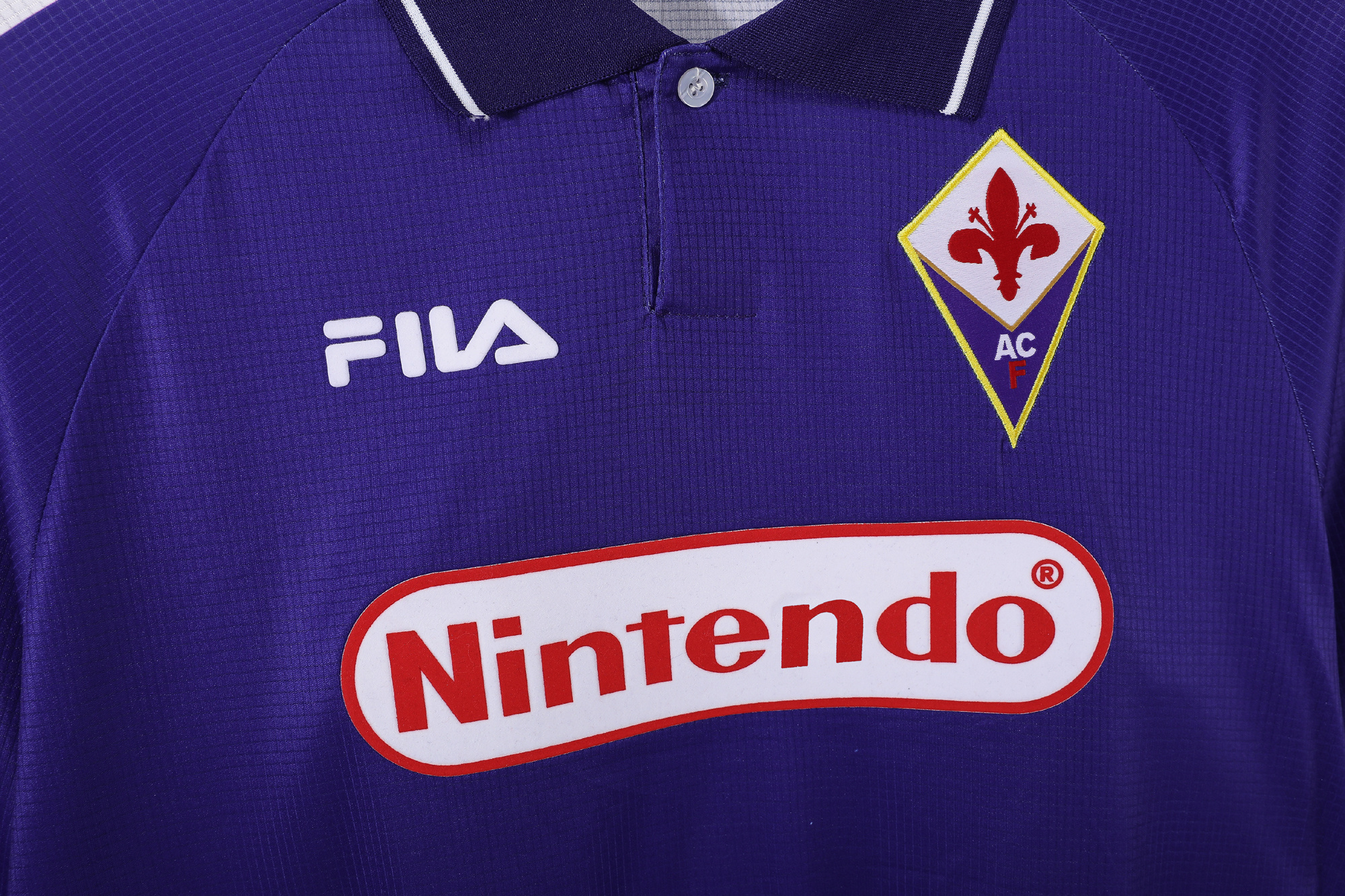 Long sleeves 1998-1999 Fiorentina Home jersey