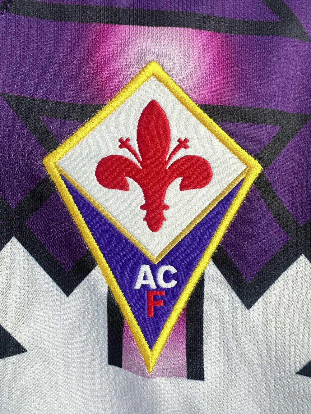 Long sleeves 1992-1993 Fiorentina Away jersey