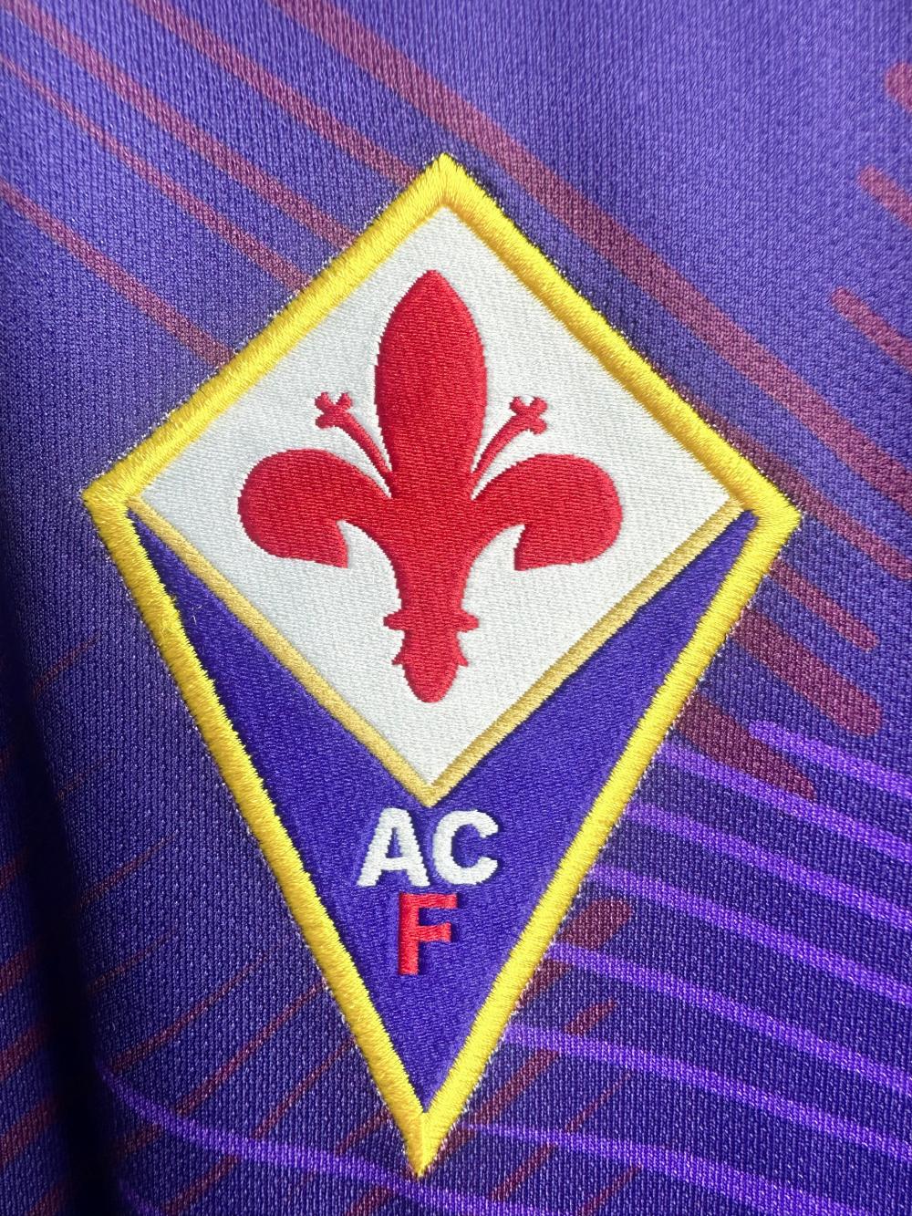 Long sleeves 1992-1993 Fiorentina Home jersey