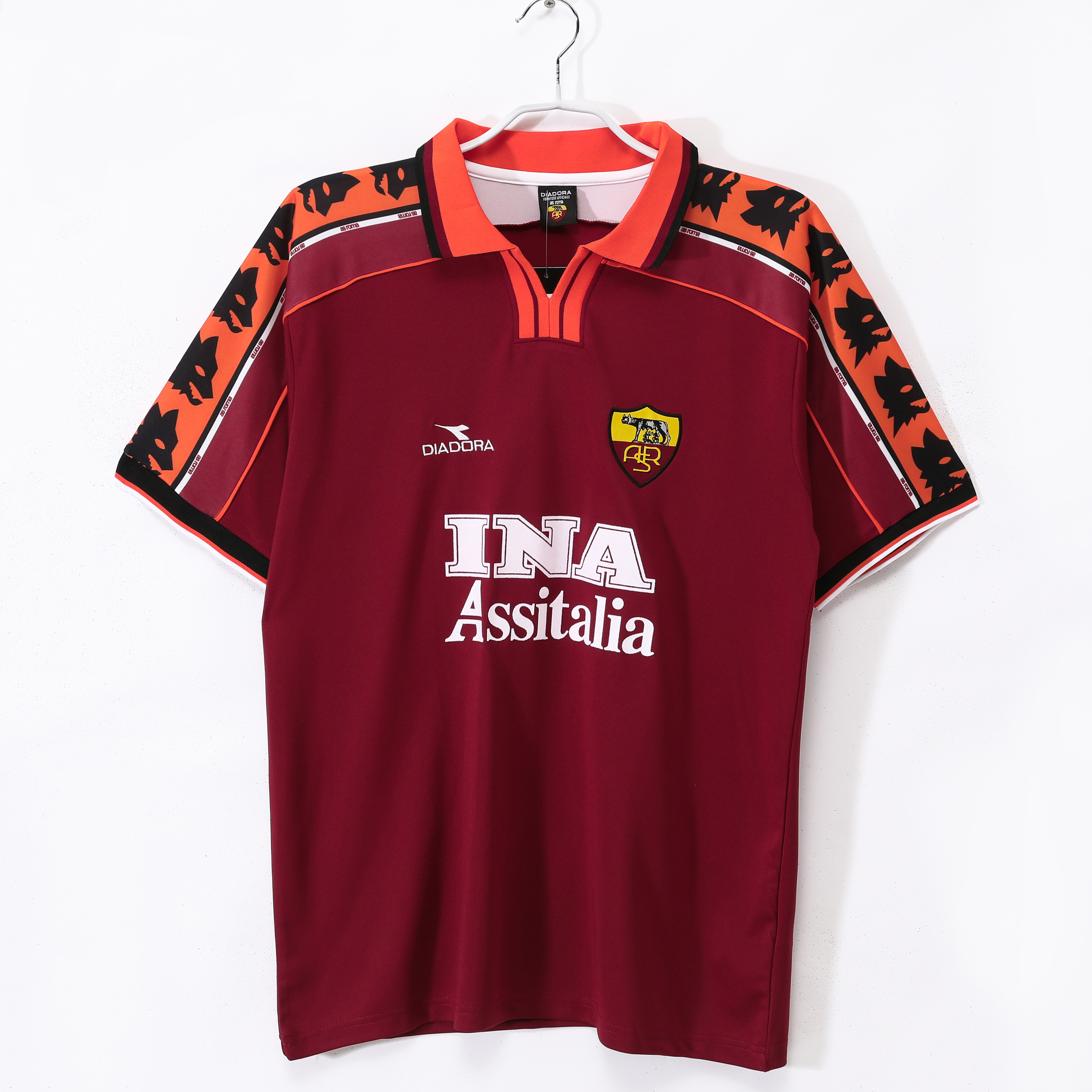1998-1999 Roma Home jersey