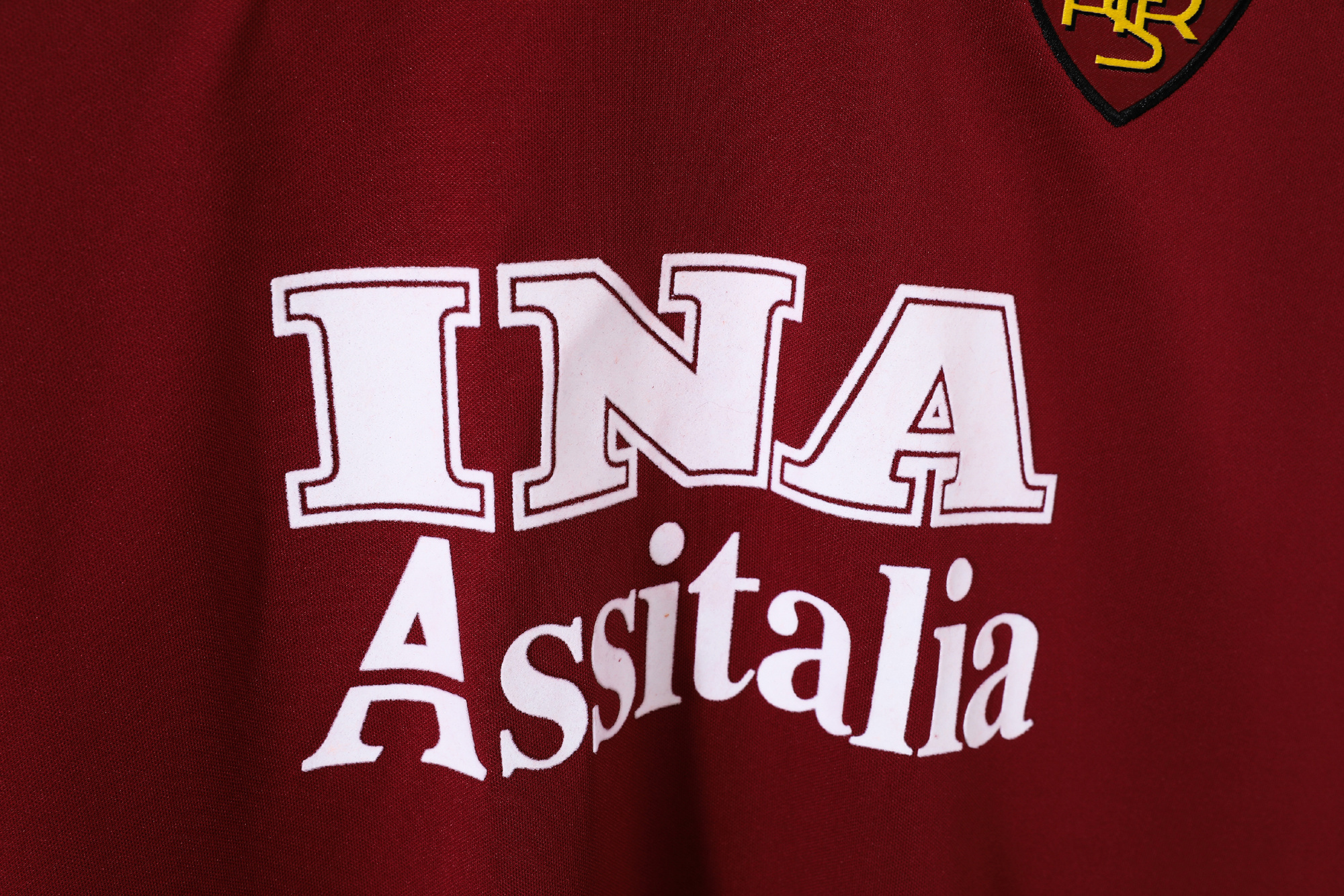 Long sleeves 1998-1999 Roma Home jersey