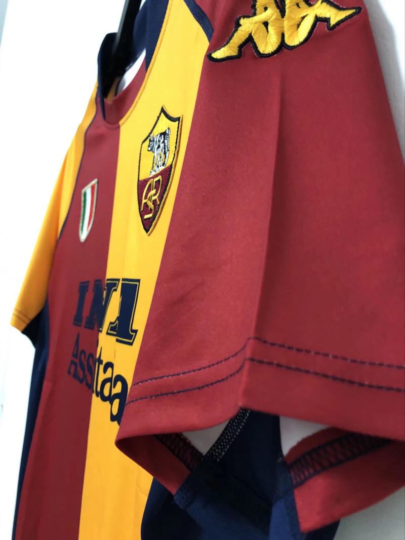 2000-2001 Roma Home jersey