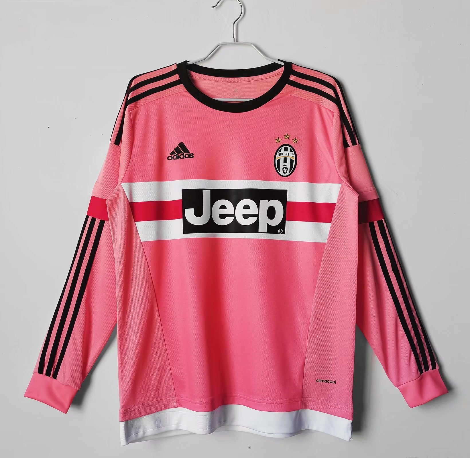 Long sleeves 2015-2016 Juventus Away jersey