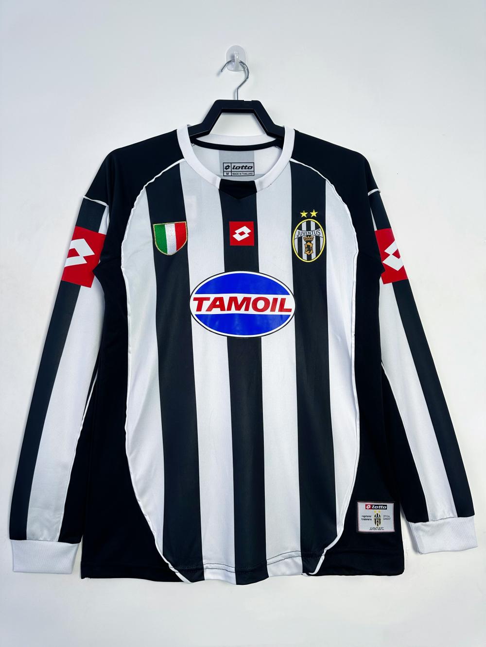 Long sleeves 2002-2003 Juventus Home jersey