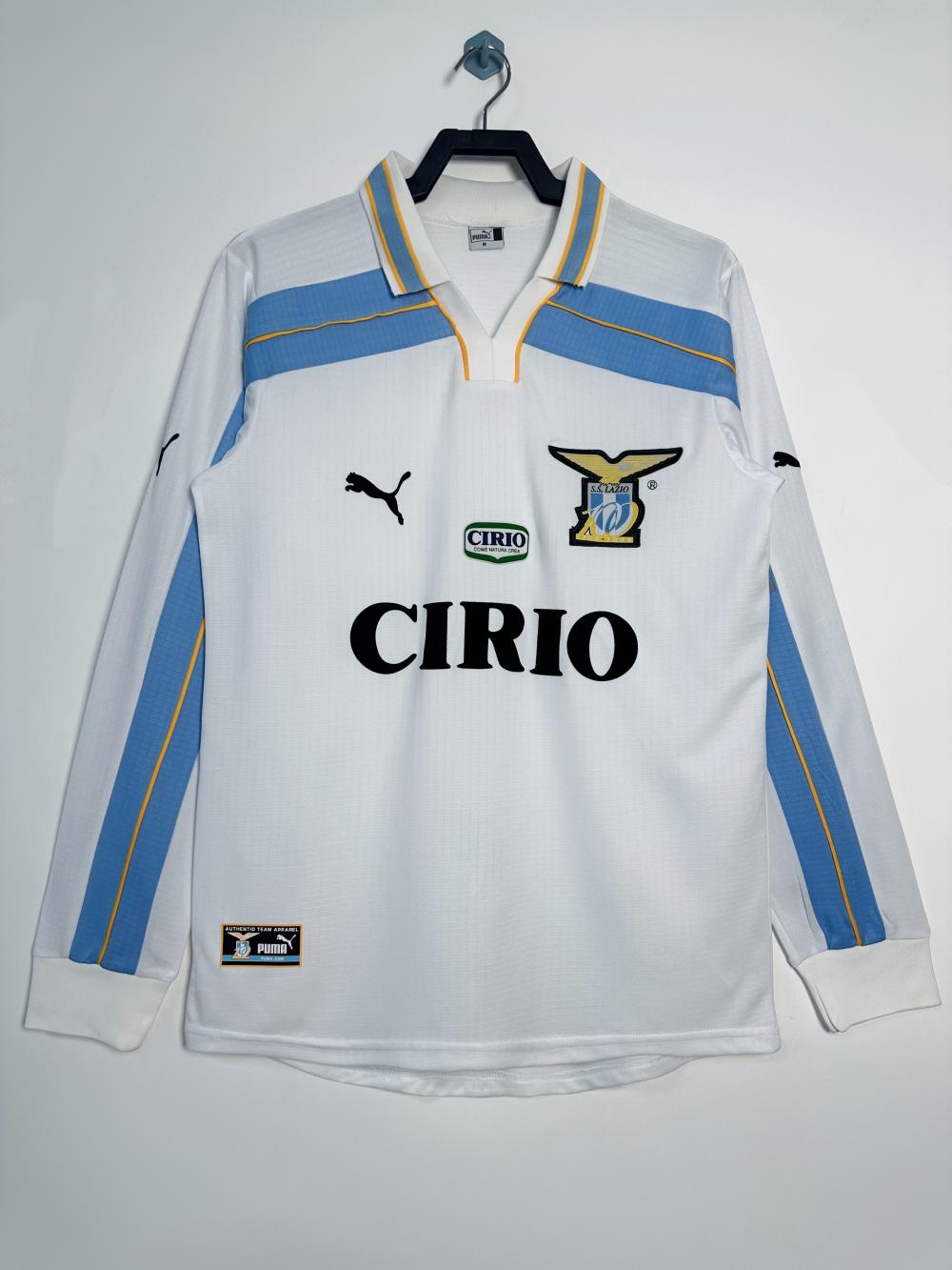 Long sleeves 1999-2000 Lazio Third Jersey