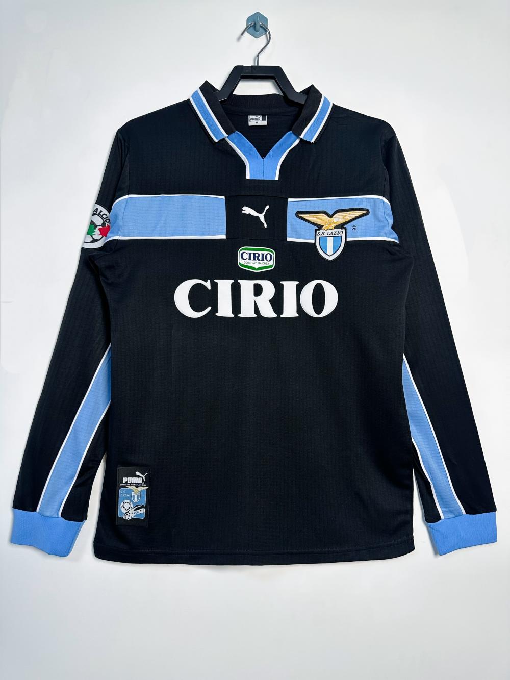 Long sleeves 1998-1999 Lazio Away jersey