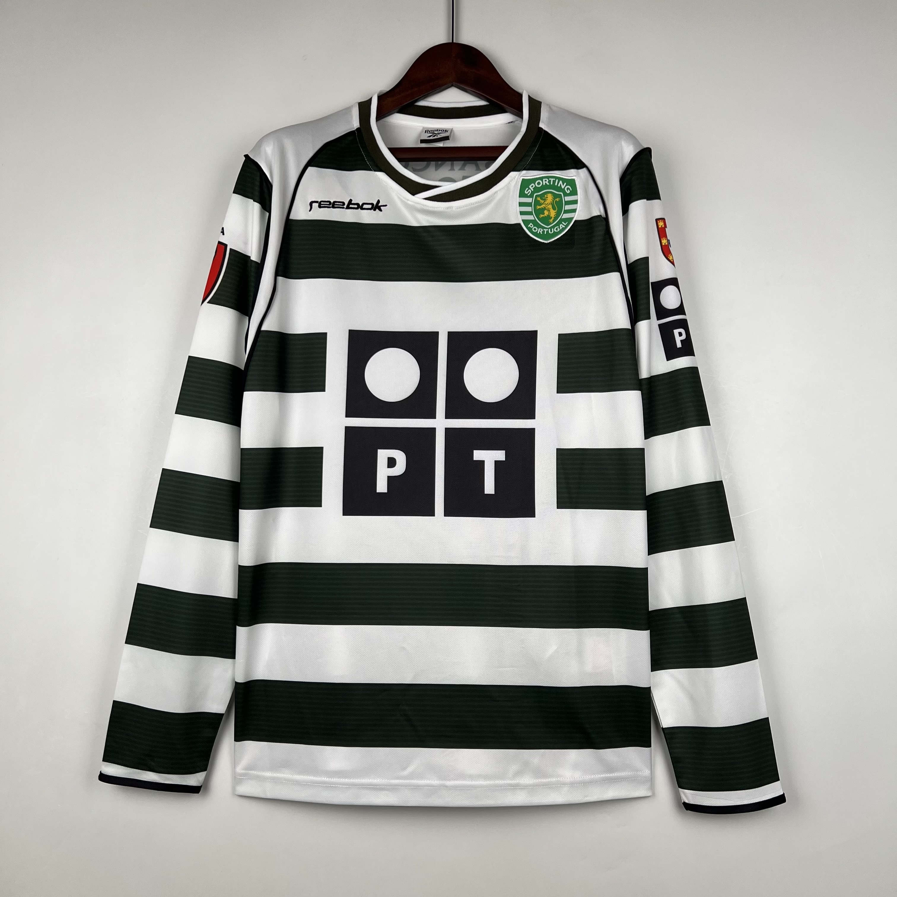 Long sleeves 2001-2003 Sporting Home jersey