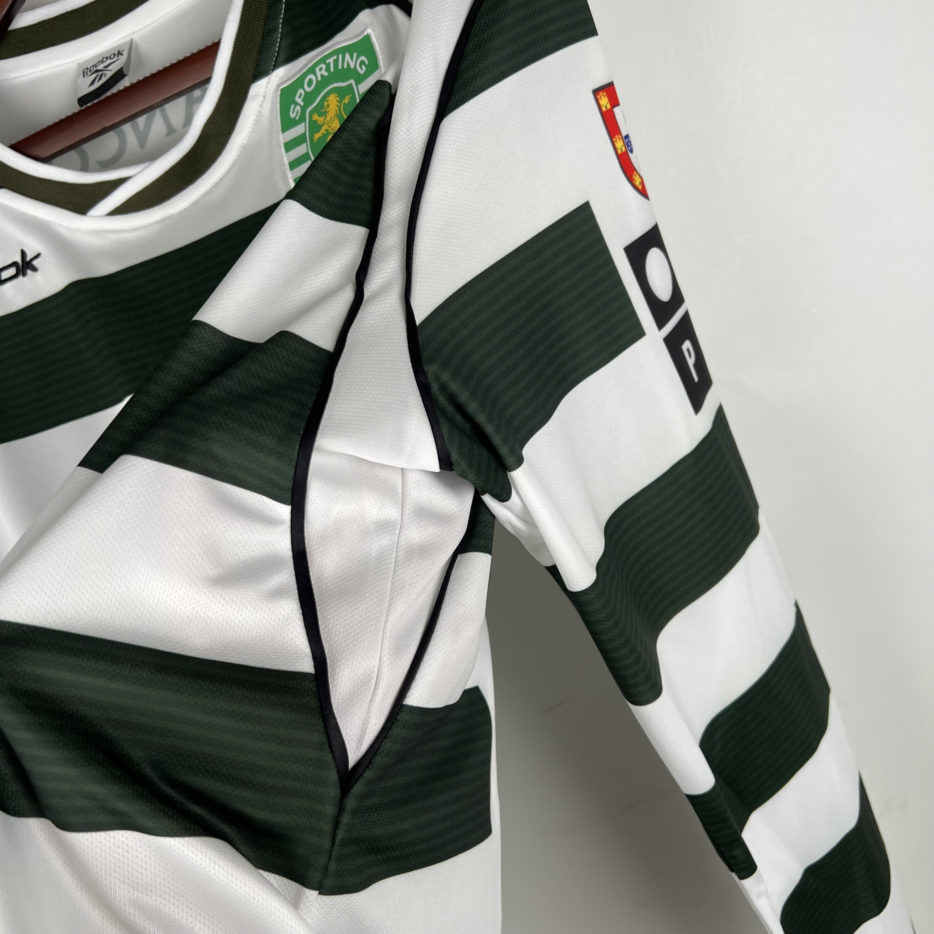 Long sleeves 2001-2003 Sporting Home jersey