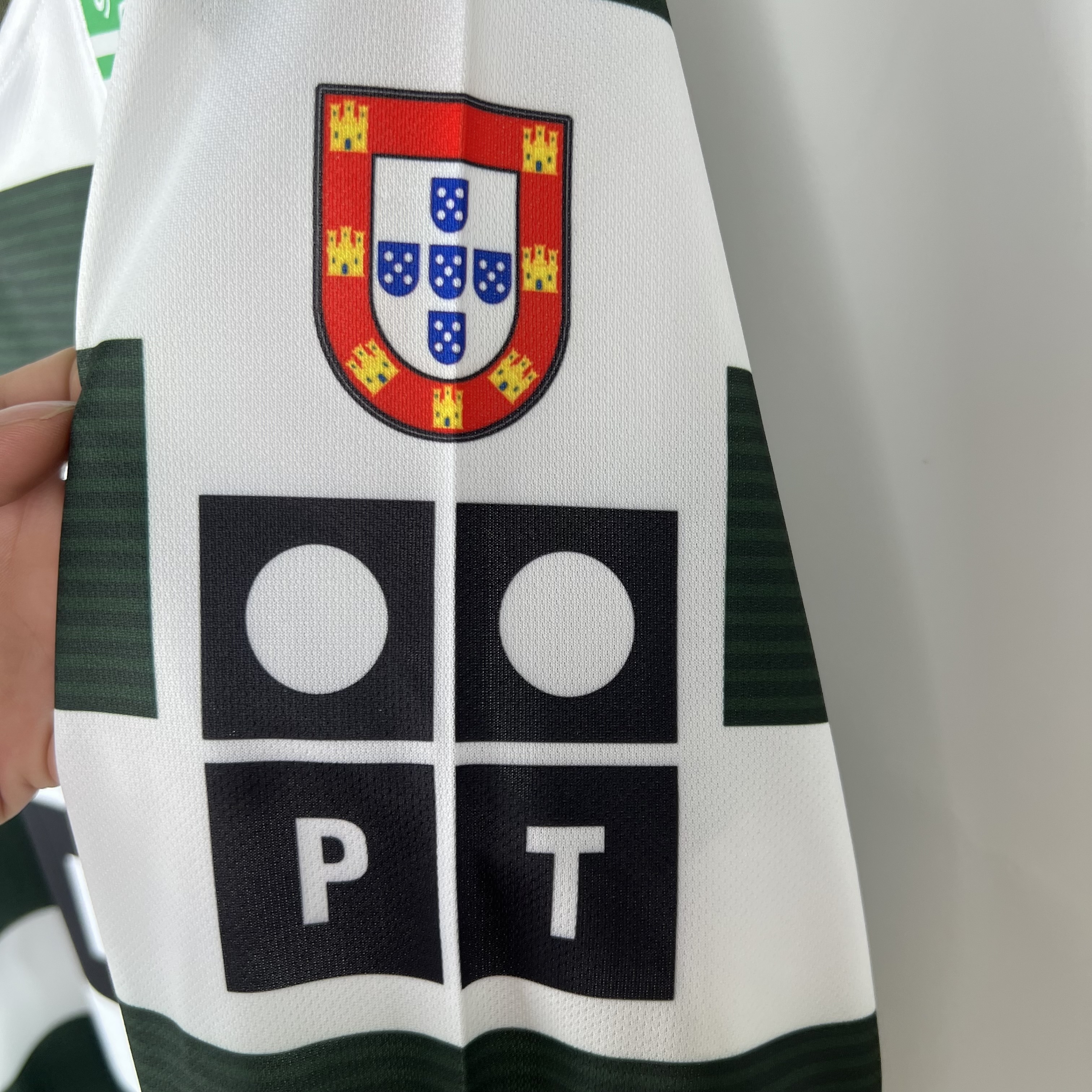 Long sleeves 2001-2003 Sporting Home jersey