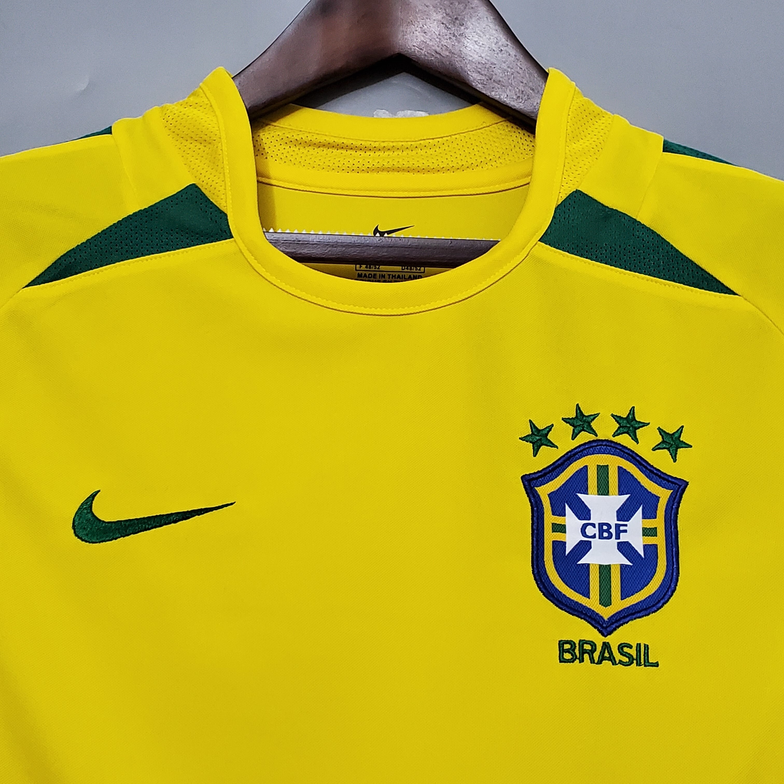 2002 Brazil Home jersey
