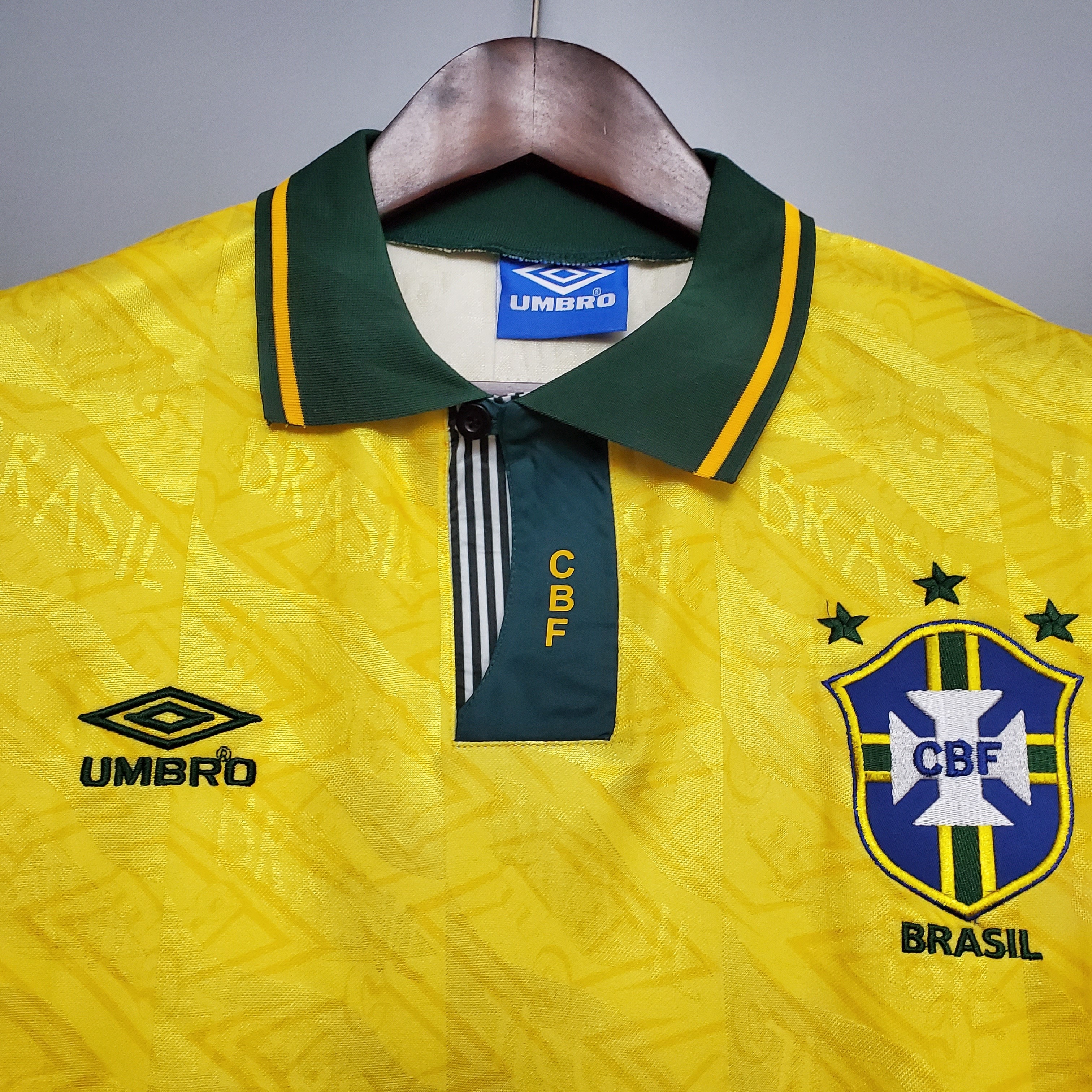 1991-1993 Brazil Home jersey