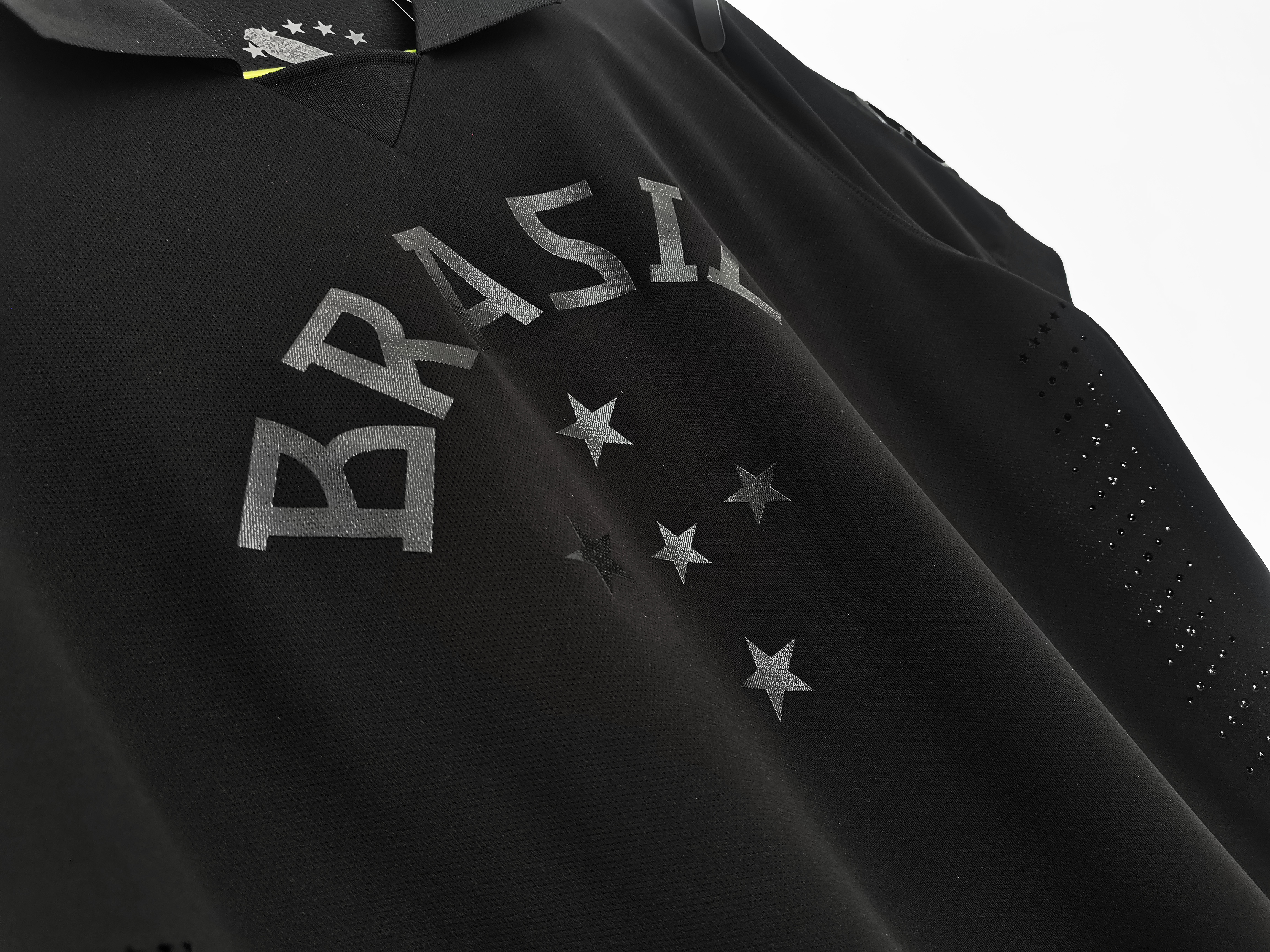 2013-2014 Brazil Classic black Jersey