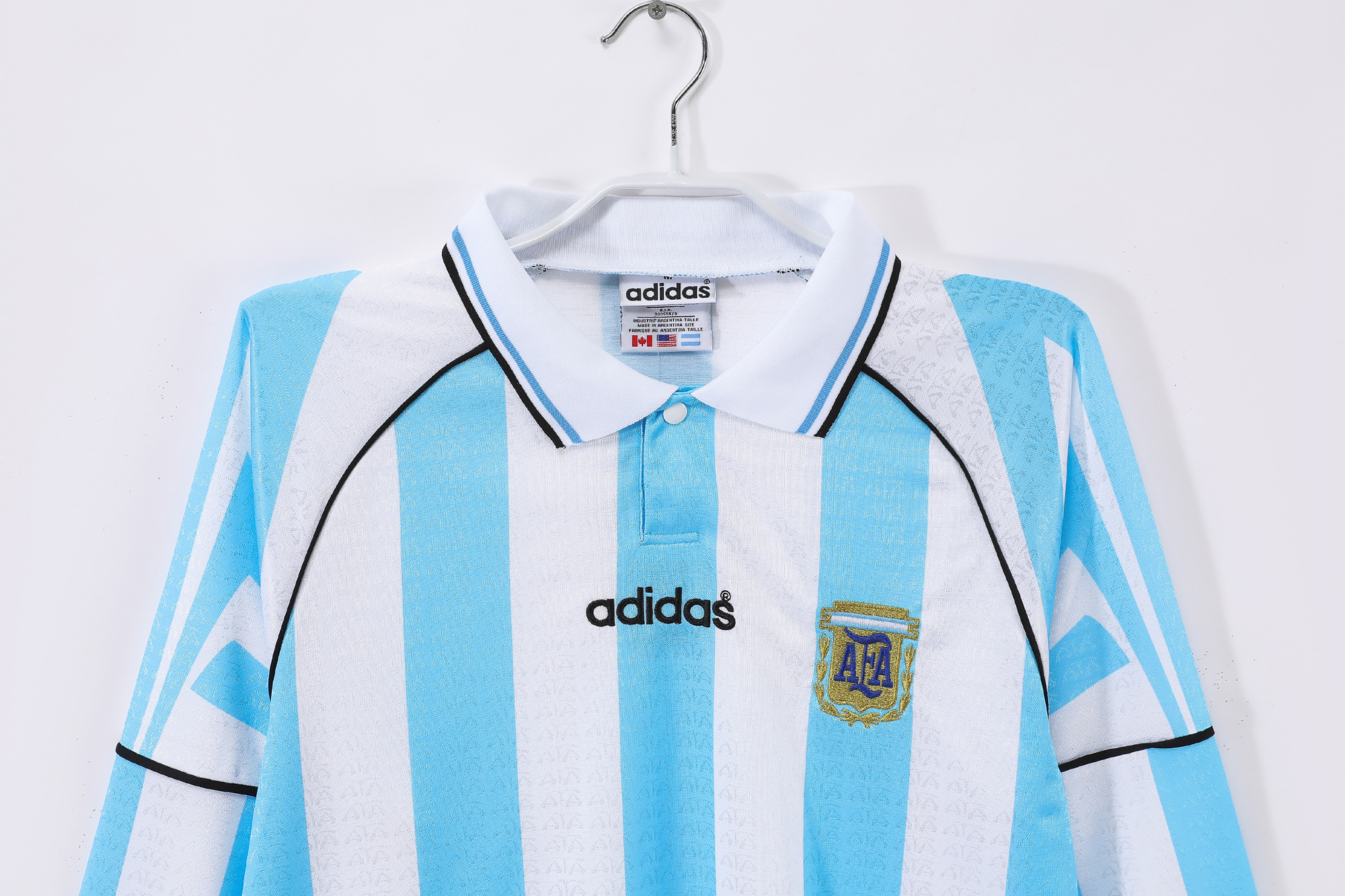 Long sleeves 1996-1997 Argentina Home jersey
