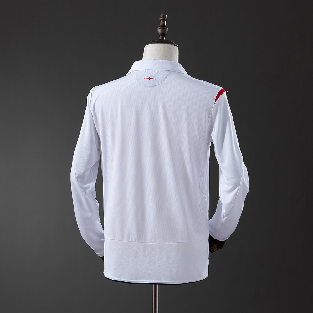 Long Sleeve 2006 England home Jersey