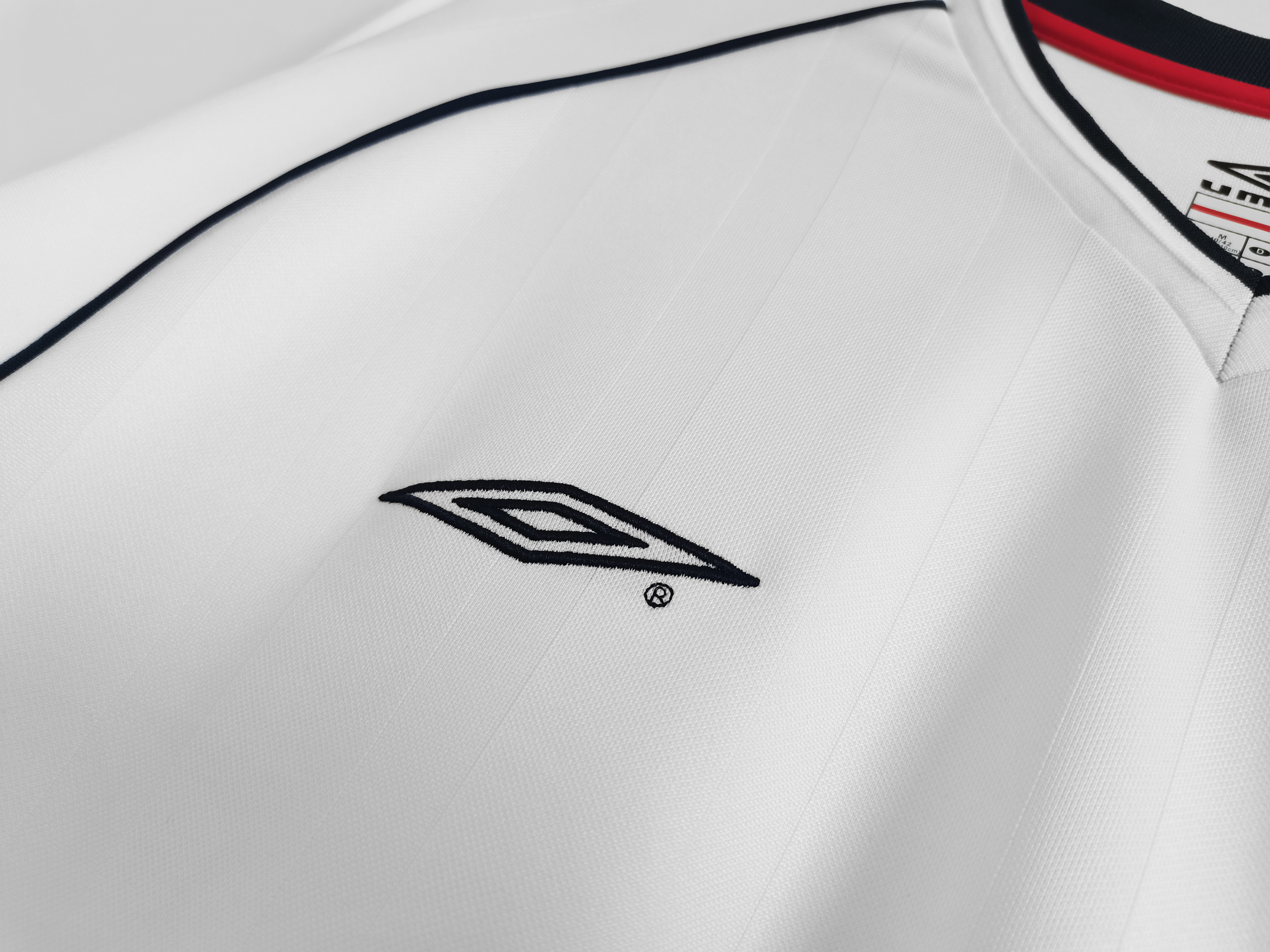 Long Sleeve 2002 England home Jersey