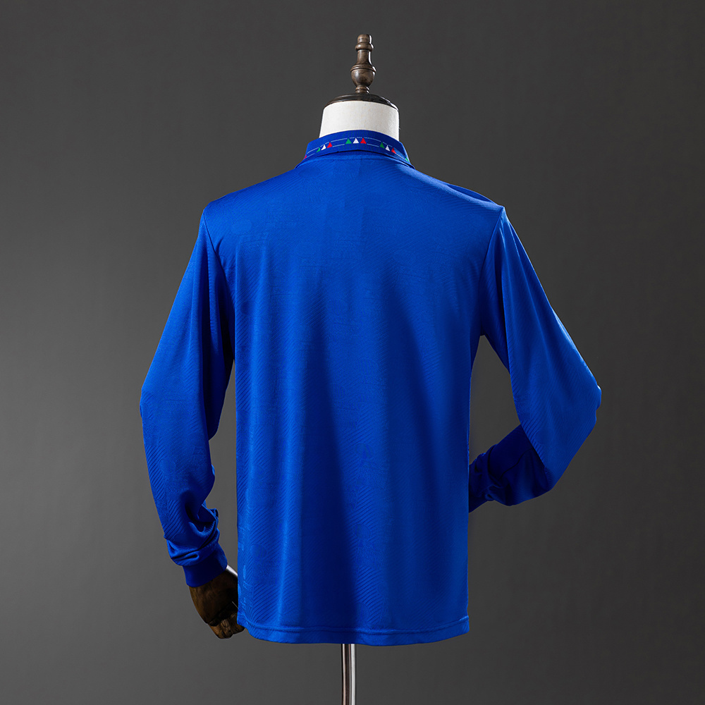 Long Sleeve 1994 Italy Home Retro Jersey
