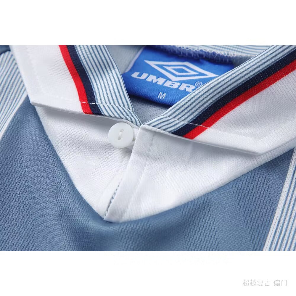 Long Sleeve 1996 England Away Jersey