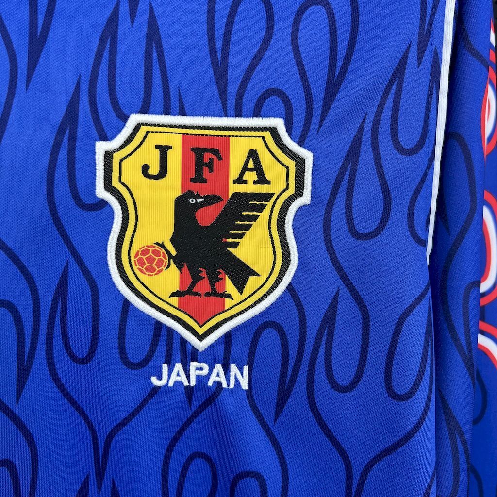 Long Sleeve 1998 Japan home Retro Jersey