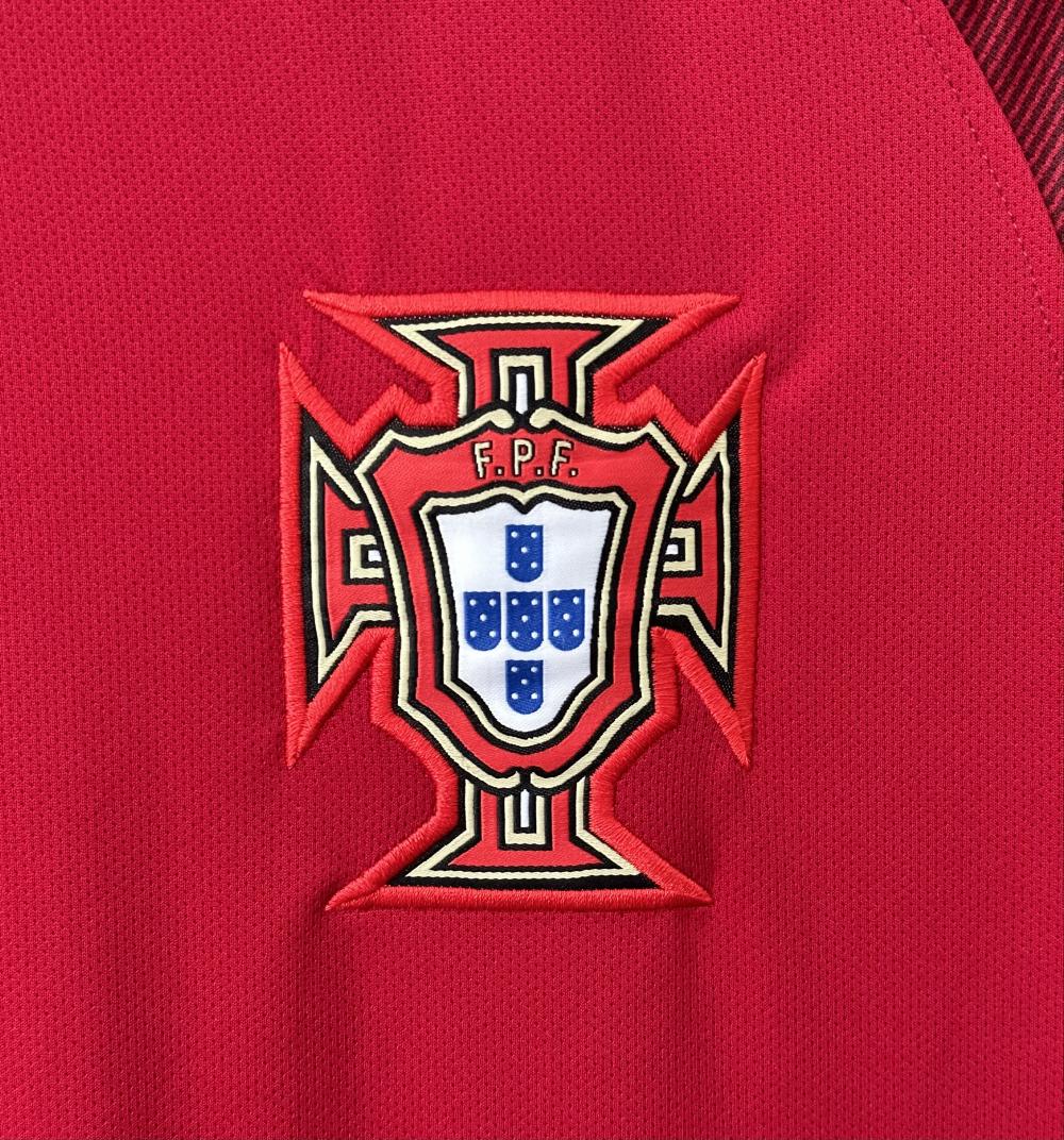 Long sleeve 2016 Portugal home Jersey