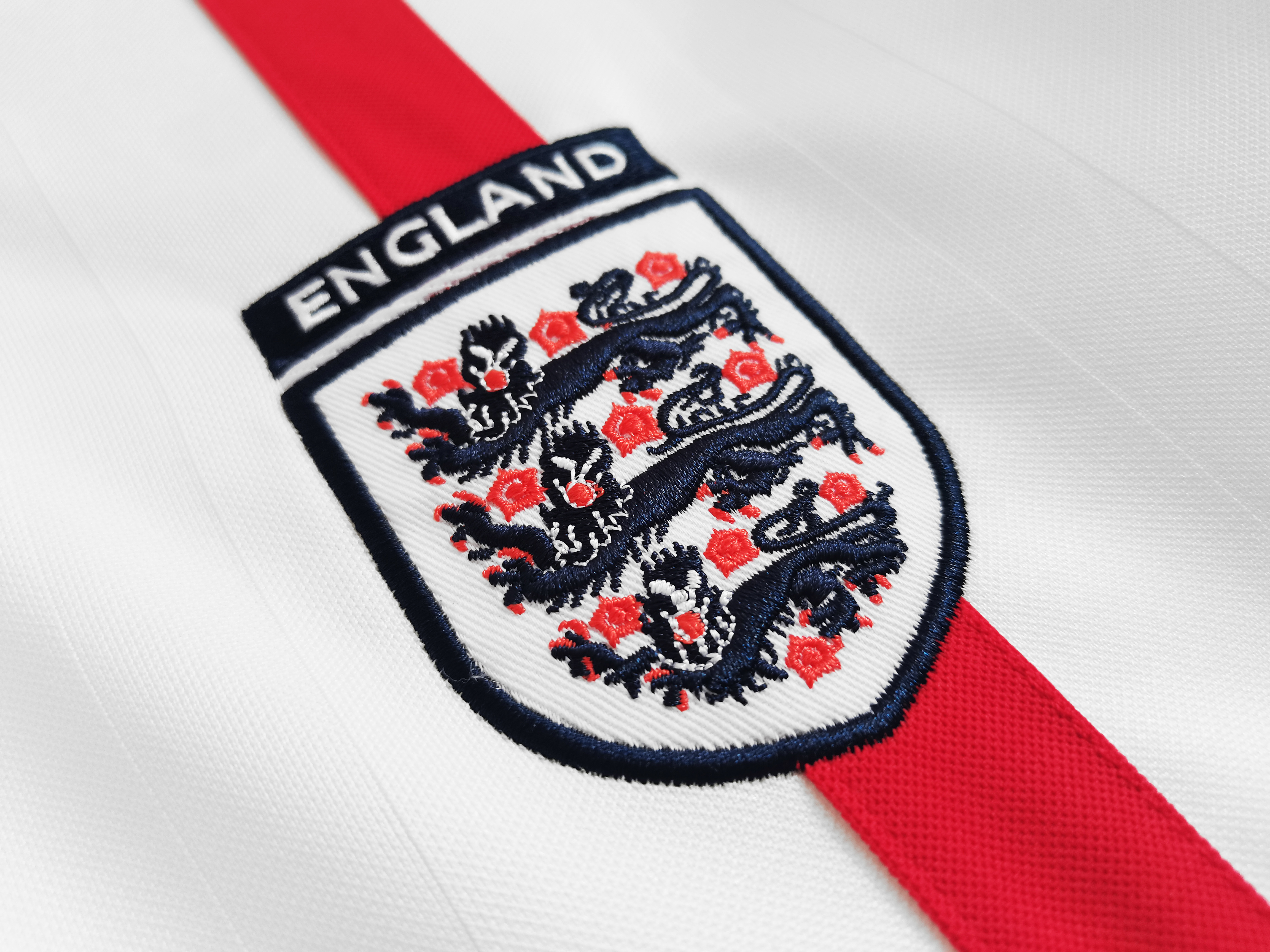 Long Sleeve 2002 England home Jersey